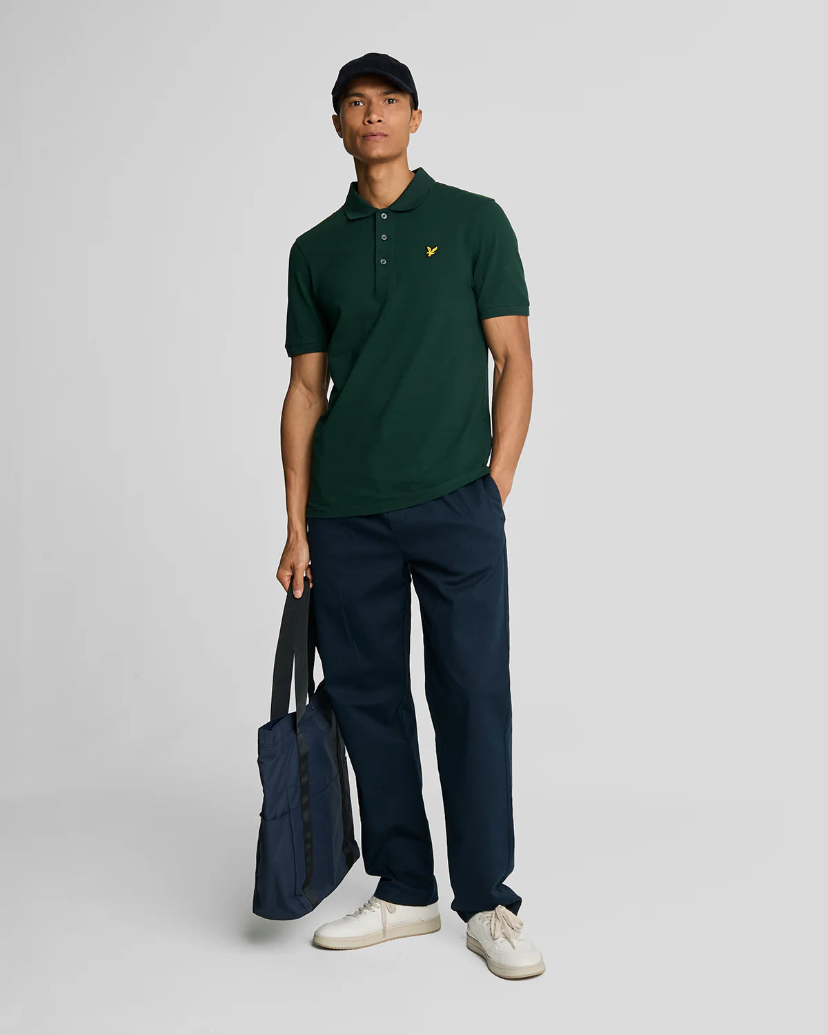 Plain Polo Shirt Lyle & Scott - Dark Green