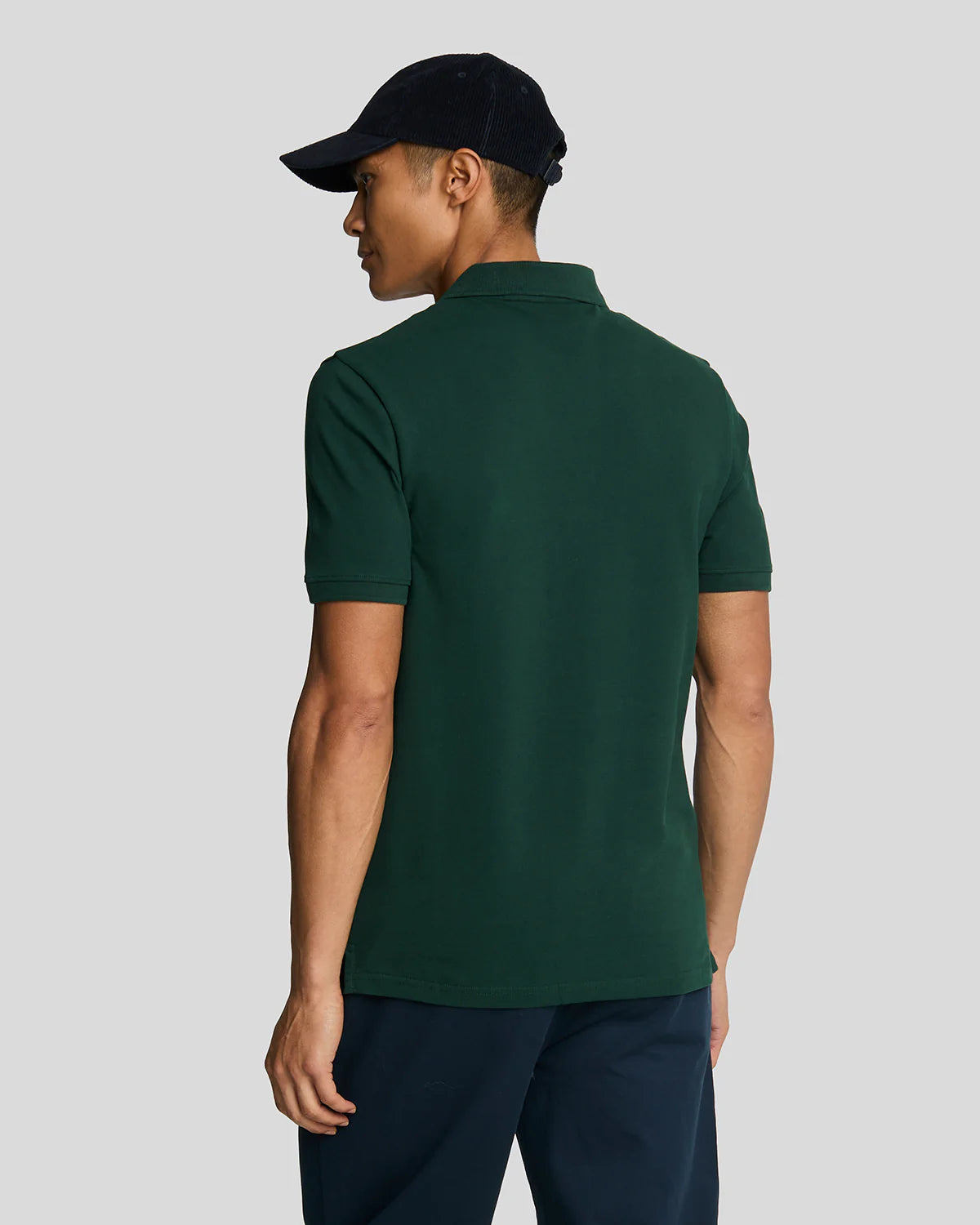 Plain Polo Shirt Lyle & Scott - Dark Green