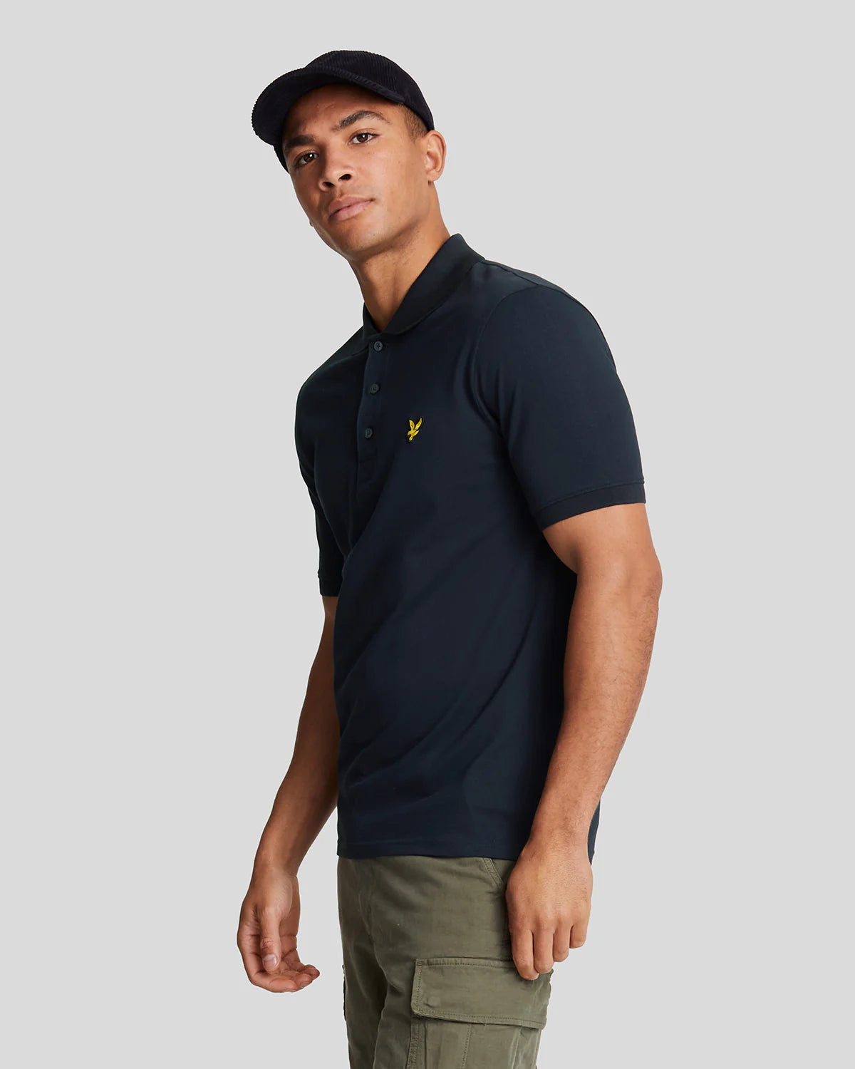 Plain Polo Shirt Lyle & Scott - Dark Navy