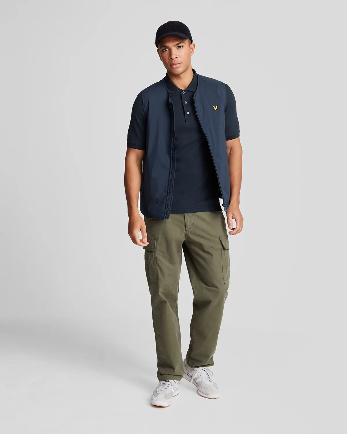 Plain Polo Shirt Lyle & Scott - Dark Navy