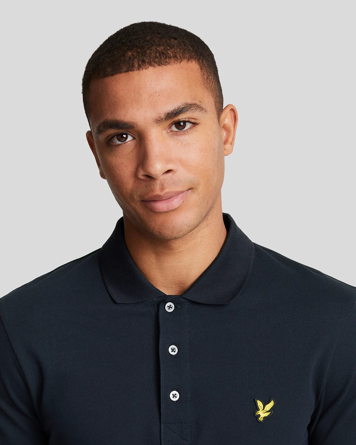 Plain Polo Shirt Lyle & Scott - Dark Navy