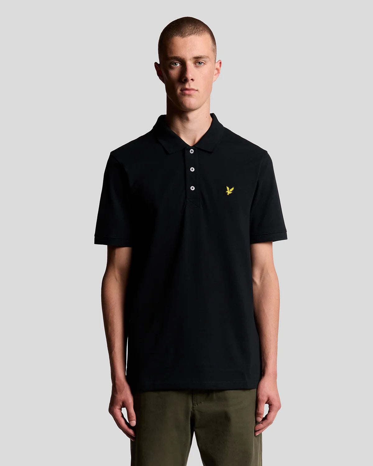 Plain Polo Shirt Lyle & Scott - Jet Black