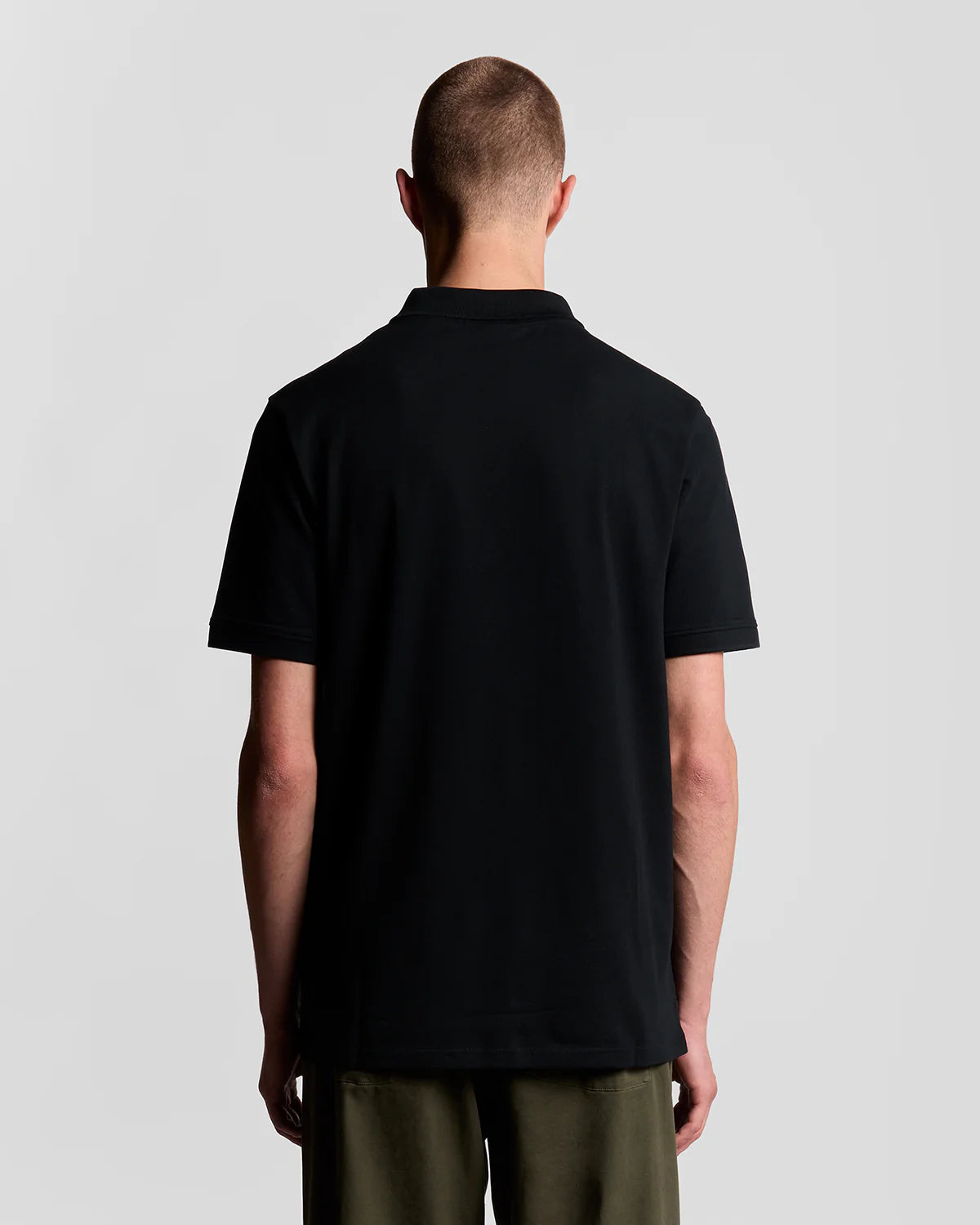 Plain Polo Shirt Lyle & Scott - Jet Black