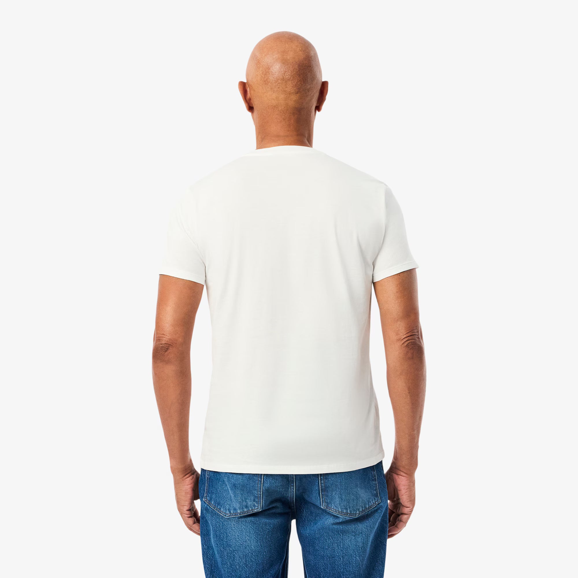 T-shirt in cotone Pima Lacoste - Bianco