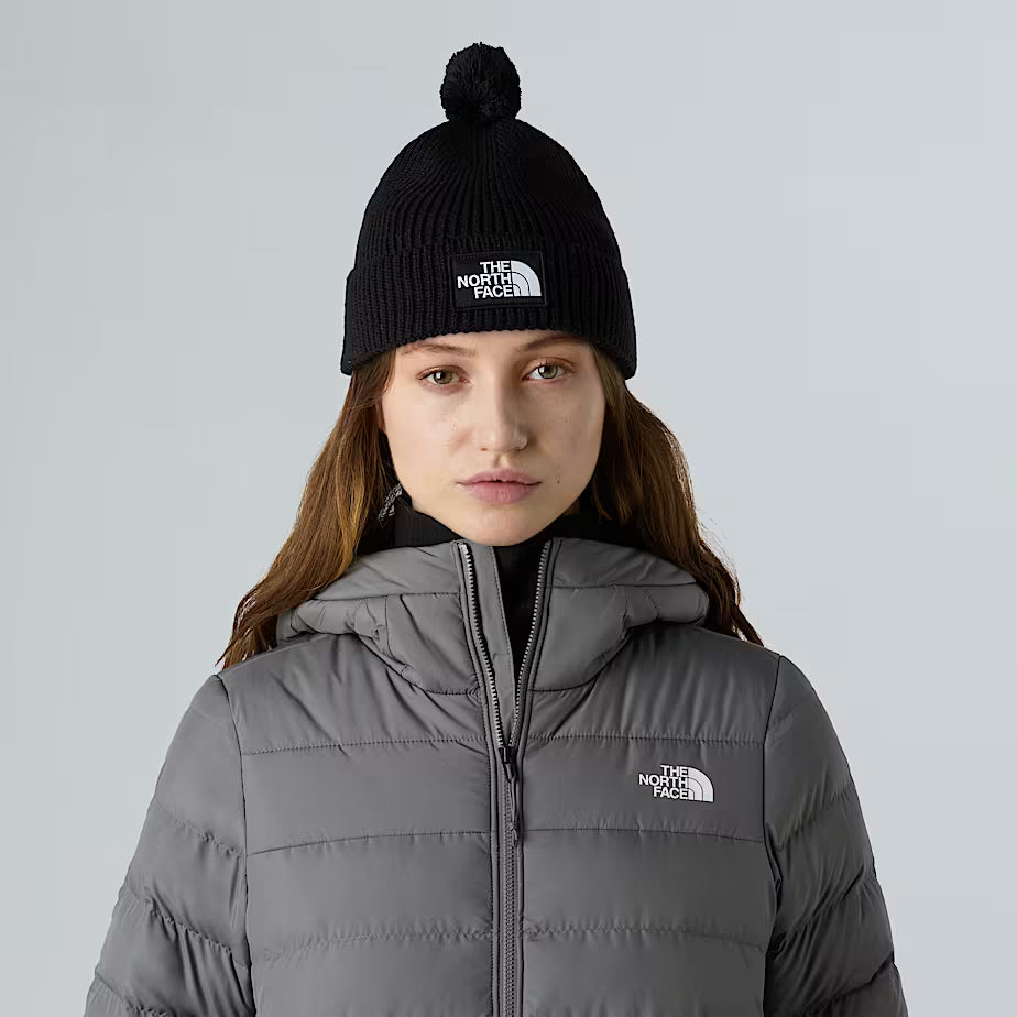 TNF Logo Box Pom Beanie The North Face AW25 - TNF Black