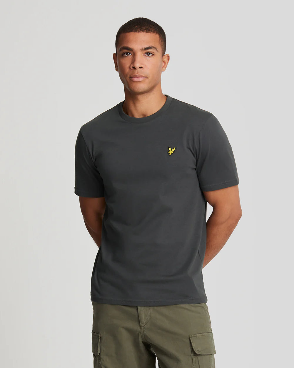 Plain T-Shirt Lyle & Scott - Gunmetal