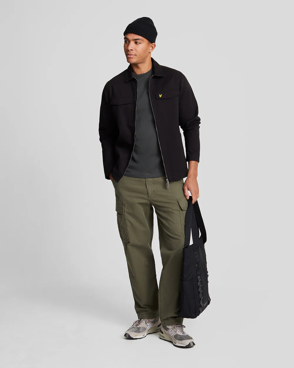 Plain T-Shirt Lyle & Scott - Gunmetal