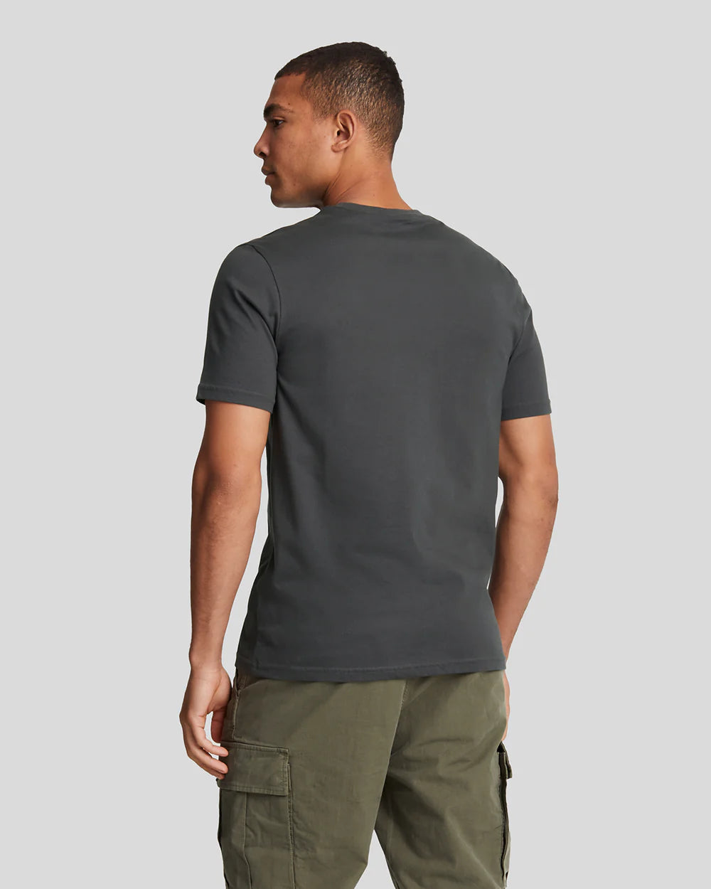Plain T-Shirt Lyle & Scott - Gunmetal