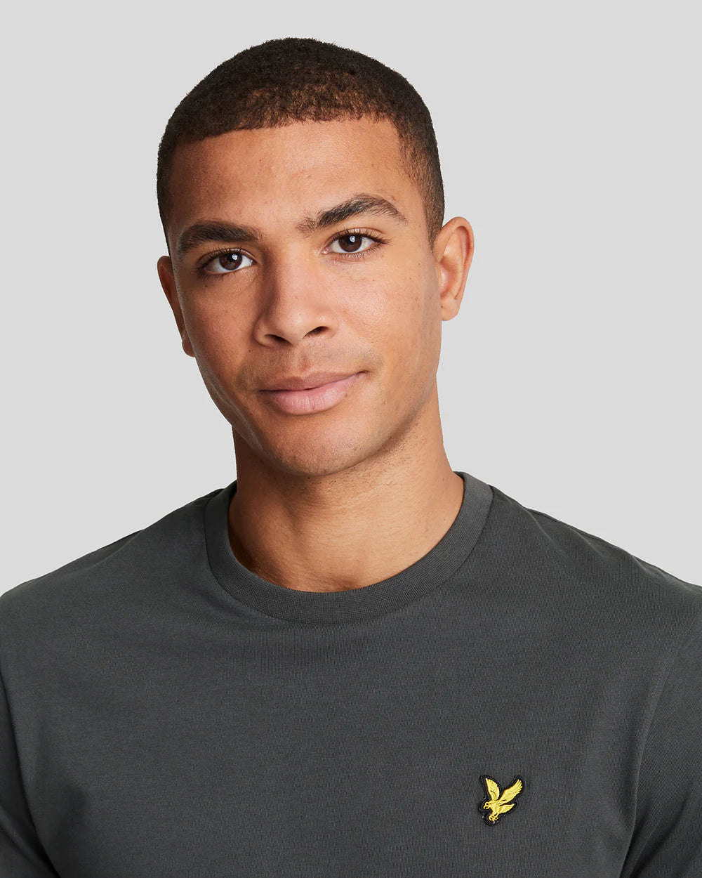 Plain T-Shirt Lyle & Scott - Gunmetal