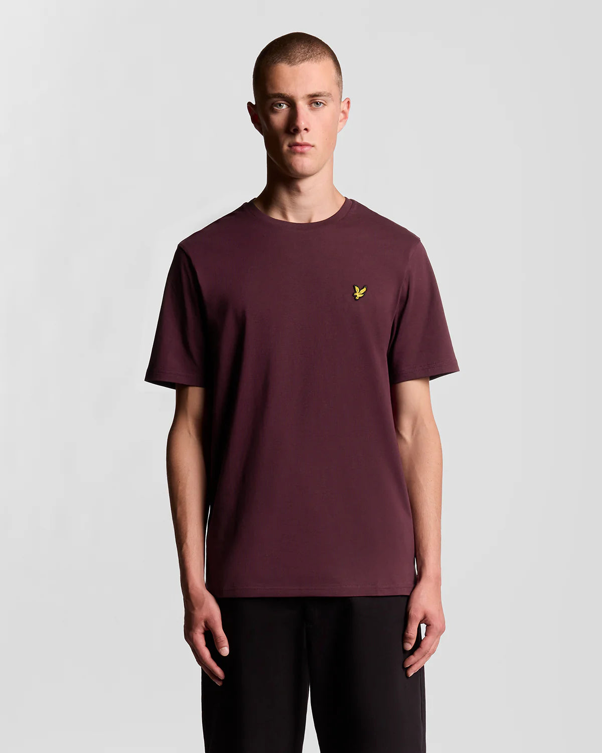 Plain T-shirt Lyle & Scott - Burgundy