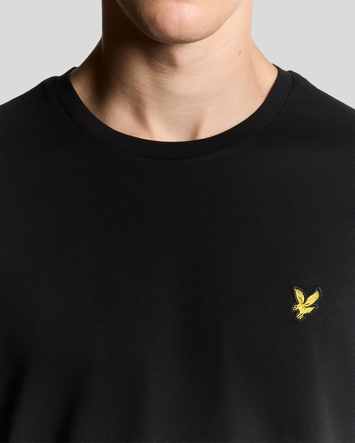 Lyle & Scott – Plain T-Shirt – Jet Black