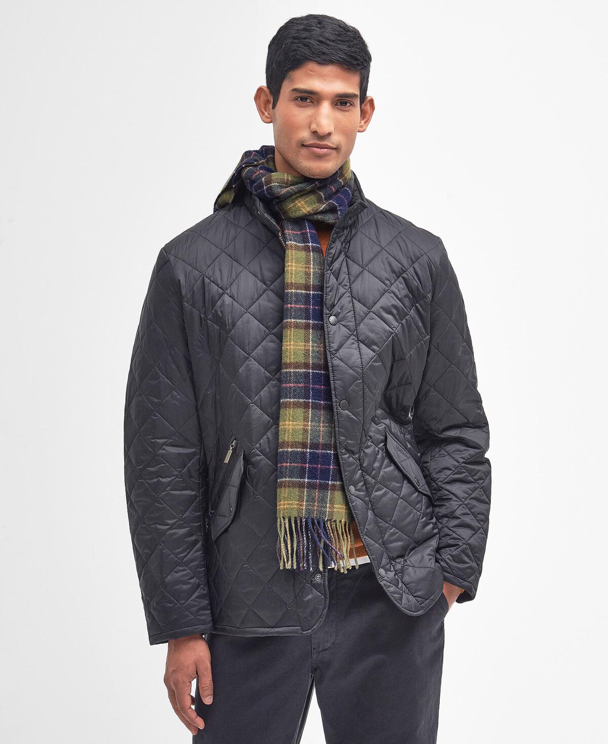 Barbour – Tartan Lambswool Scarf – Classic Tartan