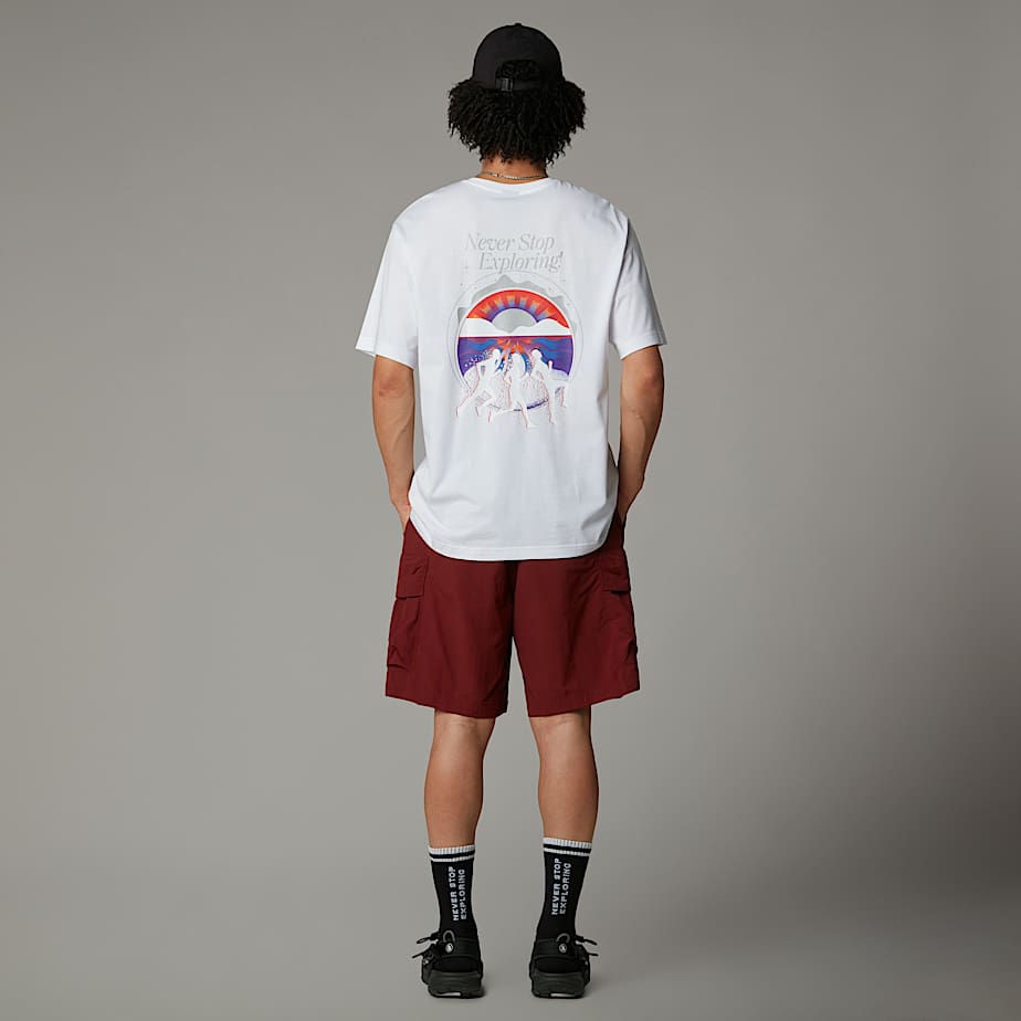 T-Shirt Never Stop Relaxed Unisex The North Face - TNF White