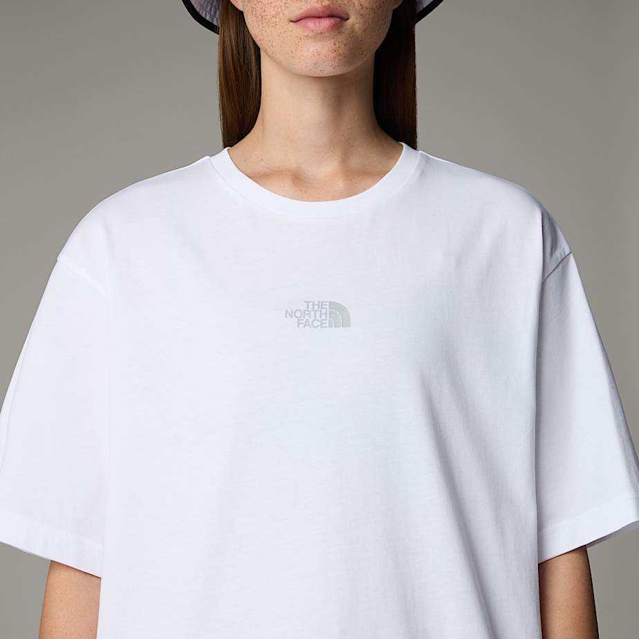 T-Shirt Never Stop Relaxed Unisex The North Face - TNF White