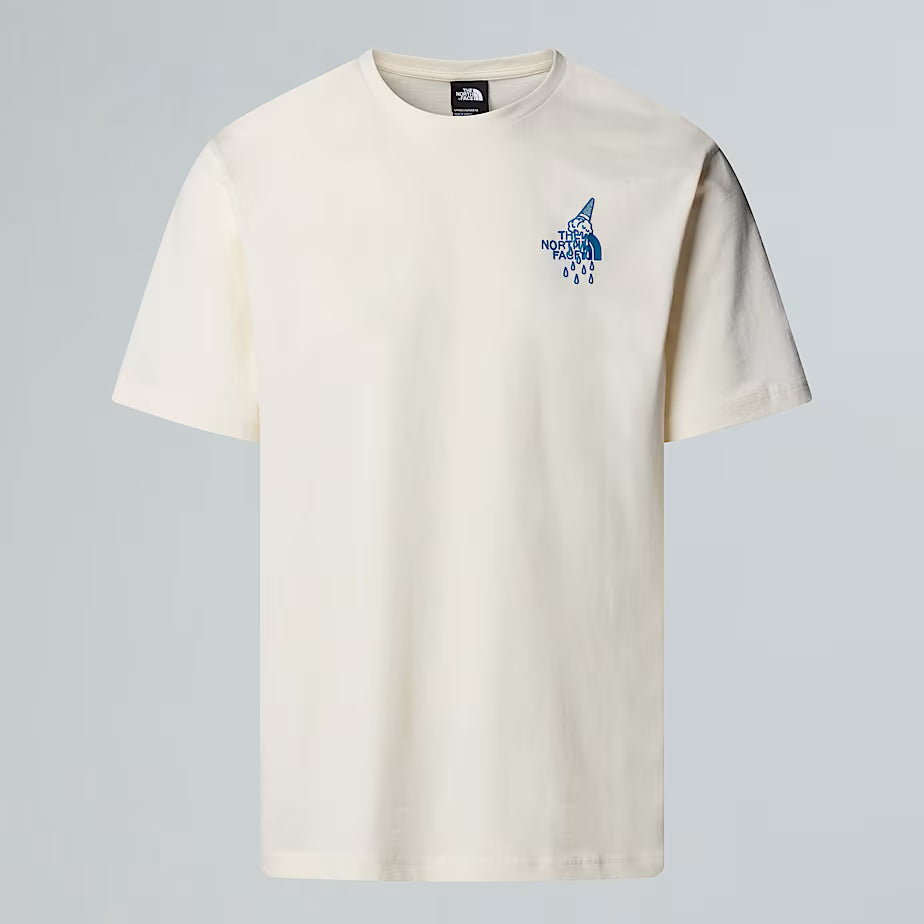 Powder Days Relaxed Graphic T-Shirt The North Face AW25 - White Dune