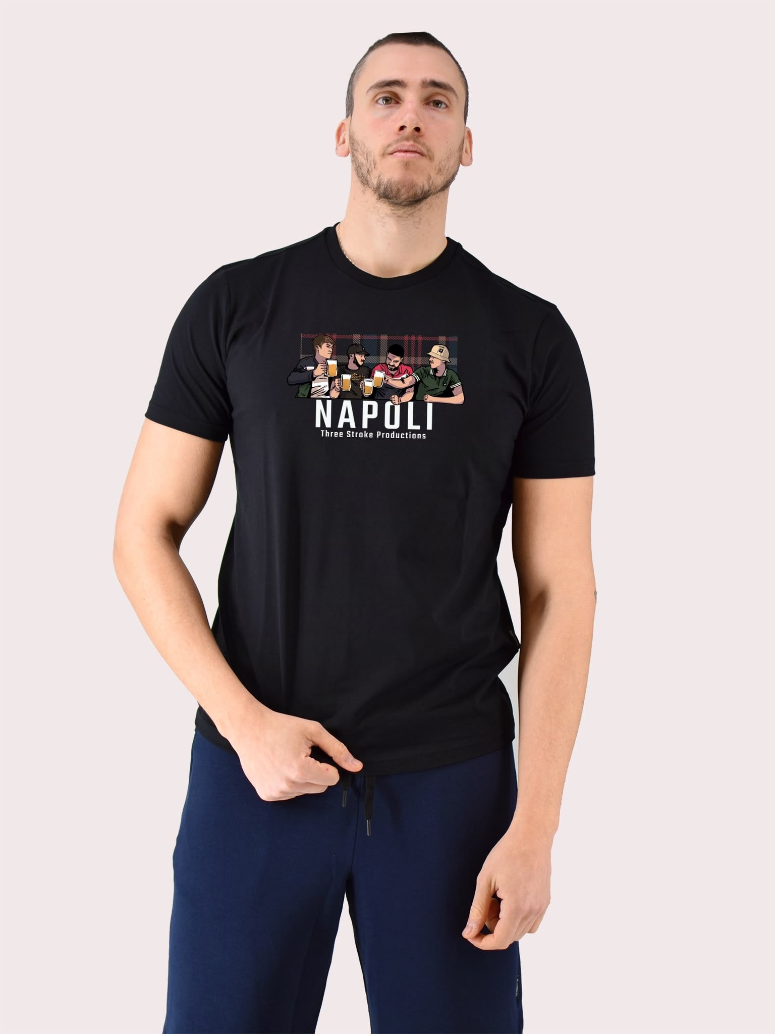 T-Shirt City Series Napoli - Three Stroke Production