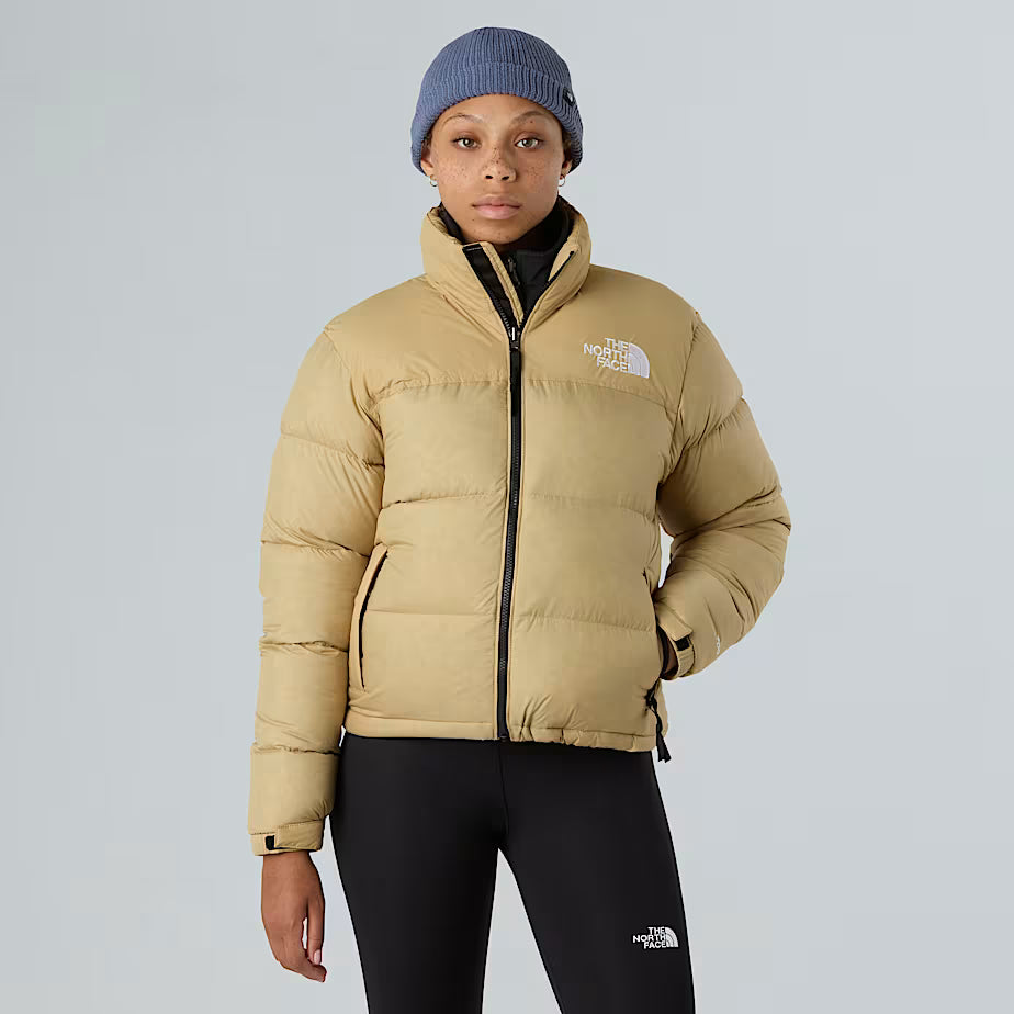 1996 Retro Nuptse Jacket The North Face Donna AW25 - Khaki Stone / Recycled Down