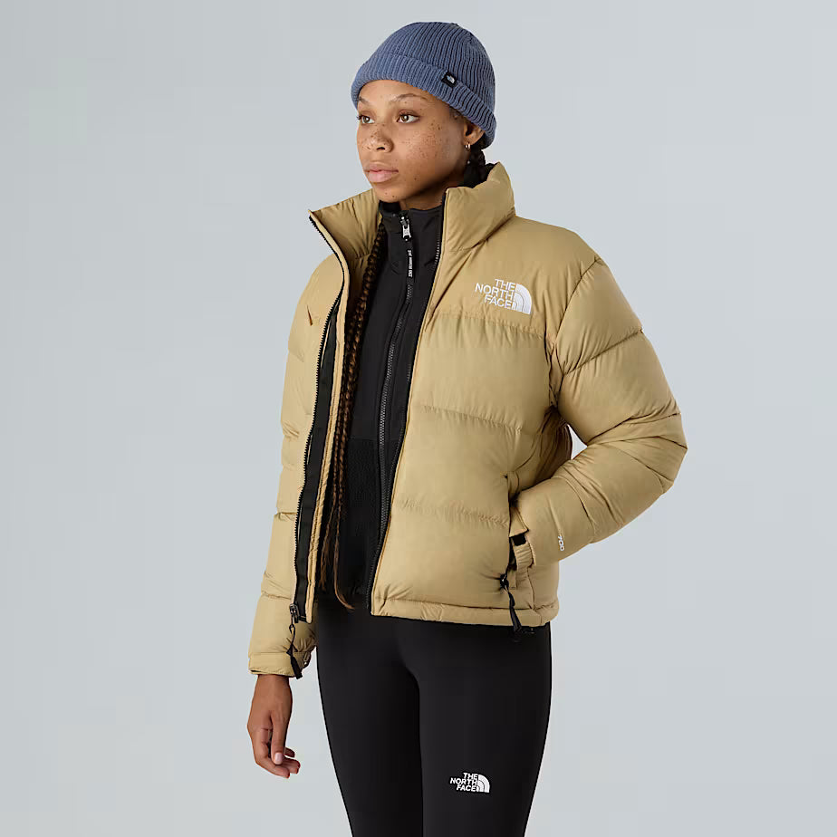 1996 Retro Nuptse Jacket The North Face Donna AW25 - Khaki Stone / Recycled Down