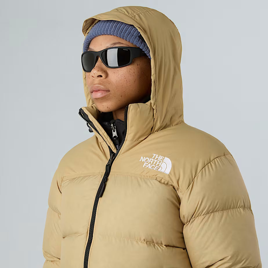 1996 Retro Nuptse Jacket The North Face Donna AW25 - Khaki Stone / Recycled Down