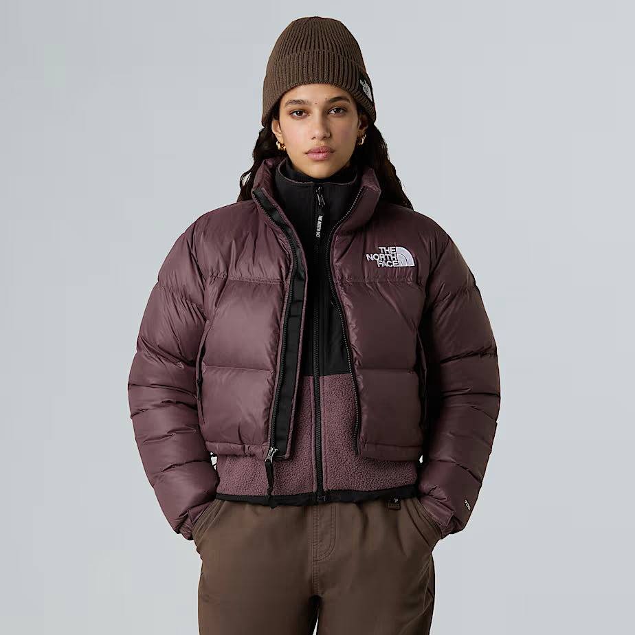 Nuptse Short Jacket The North Face Donna AW25 - Tawny Quartz