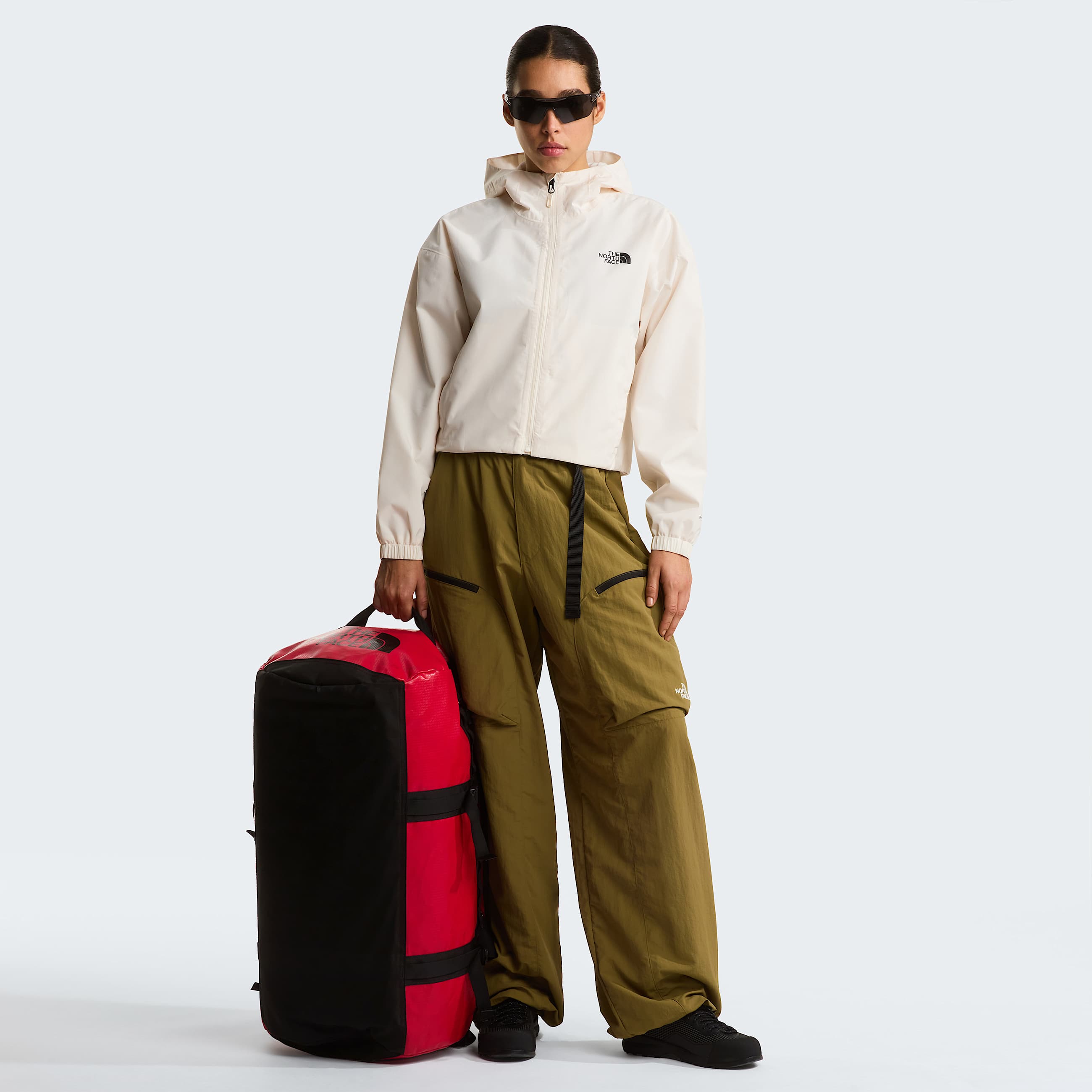 Women's Quest DryVent™ Cropped Jacket The North Face - White Dune