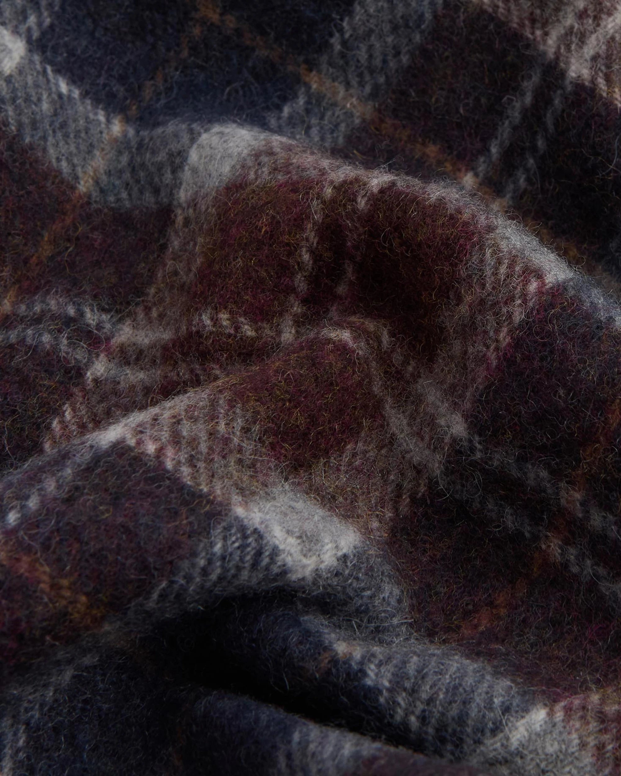 Tartan Lambswool Scarf AW25 Barbour - Midnight Oak Tartan