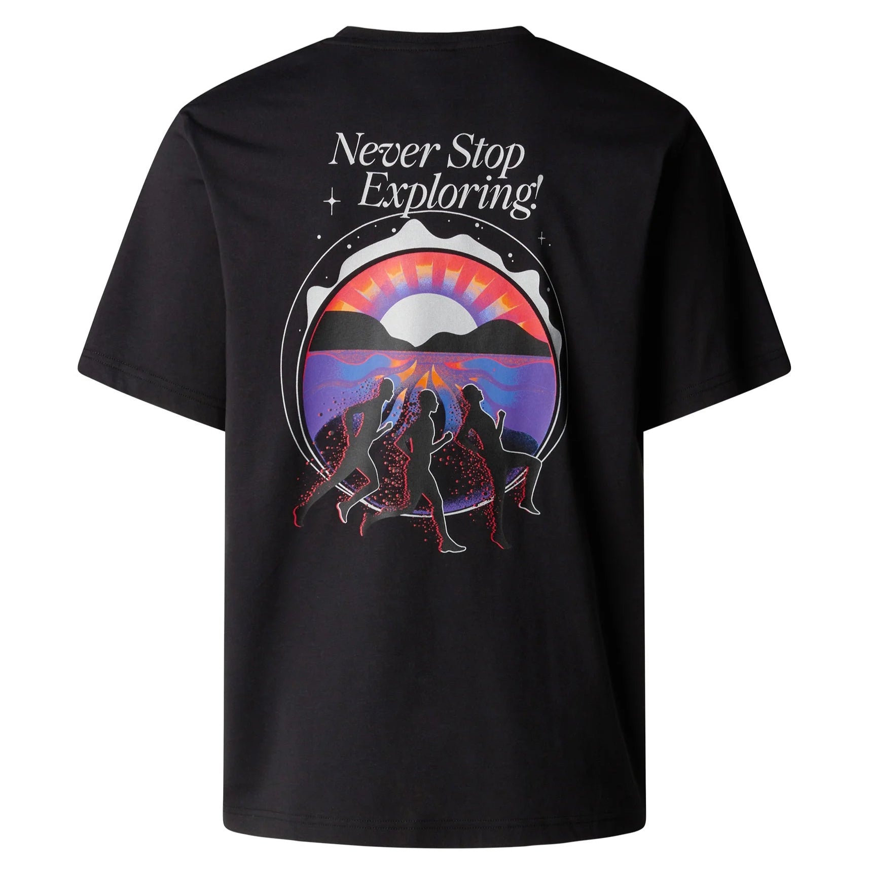 T-Shirt Never Stop Relaxed Unisex The North Face - TNF Black