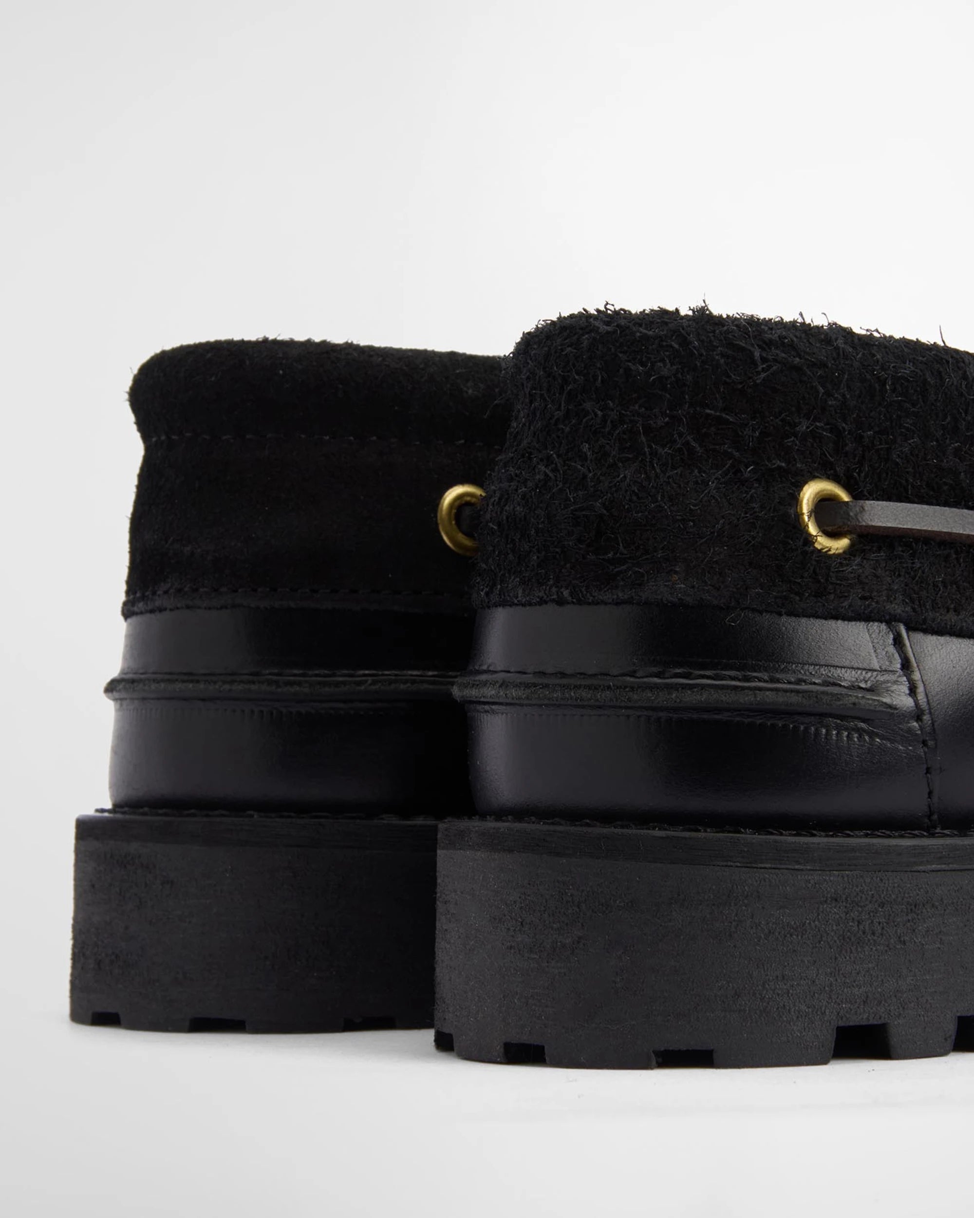 Deck Boat Shoes Barbour AW25 - Classic Black