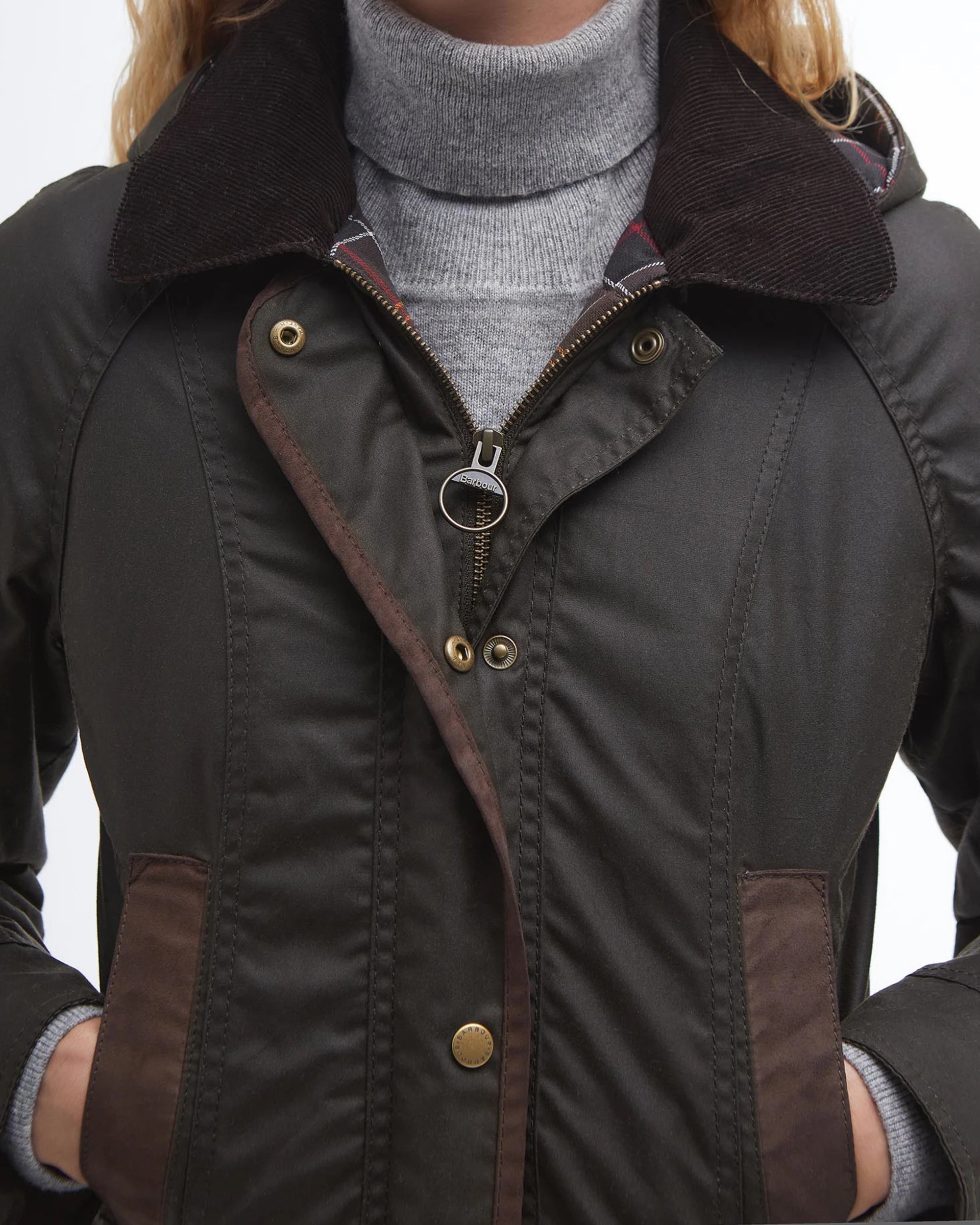 Bower Wax Jacket AW25 Barbour - Olive / Classic