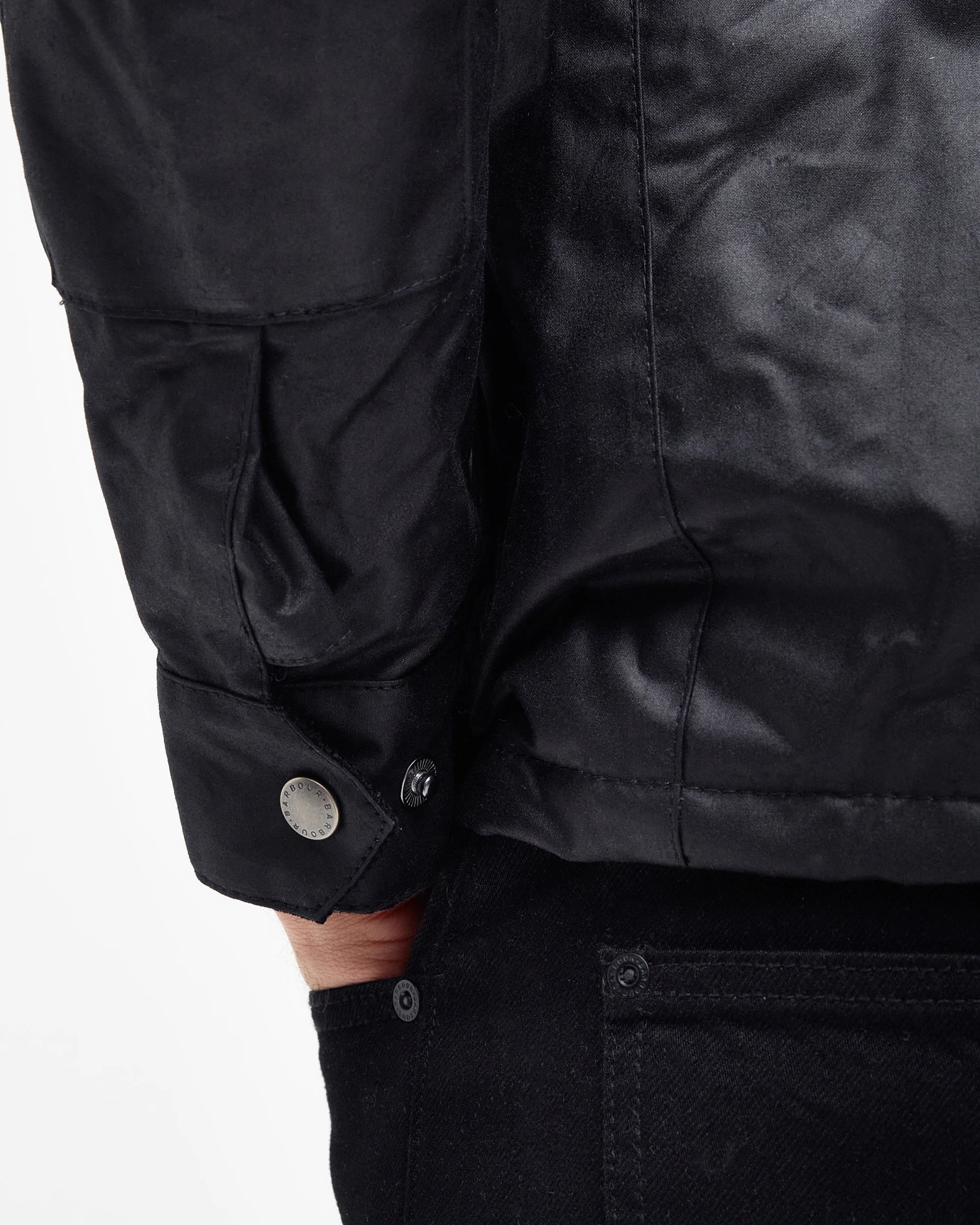 Duke Wax Jacket AW25 Barbour International - Black