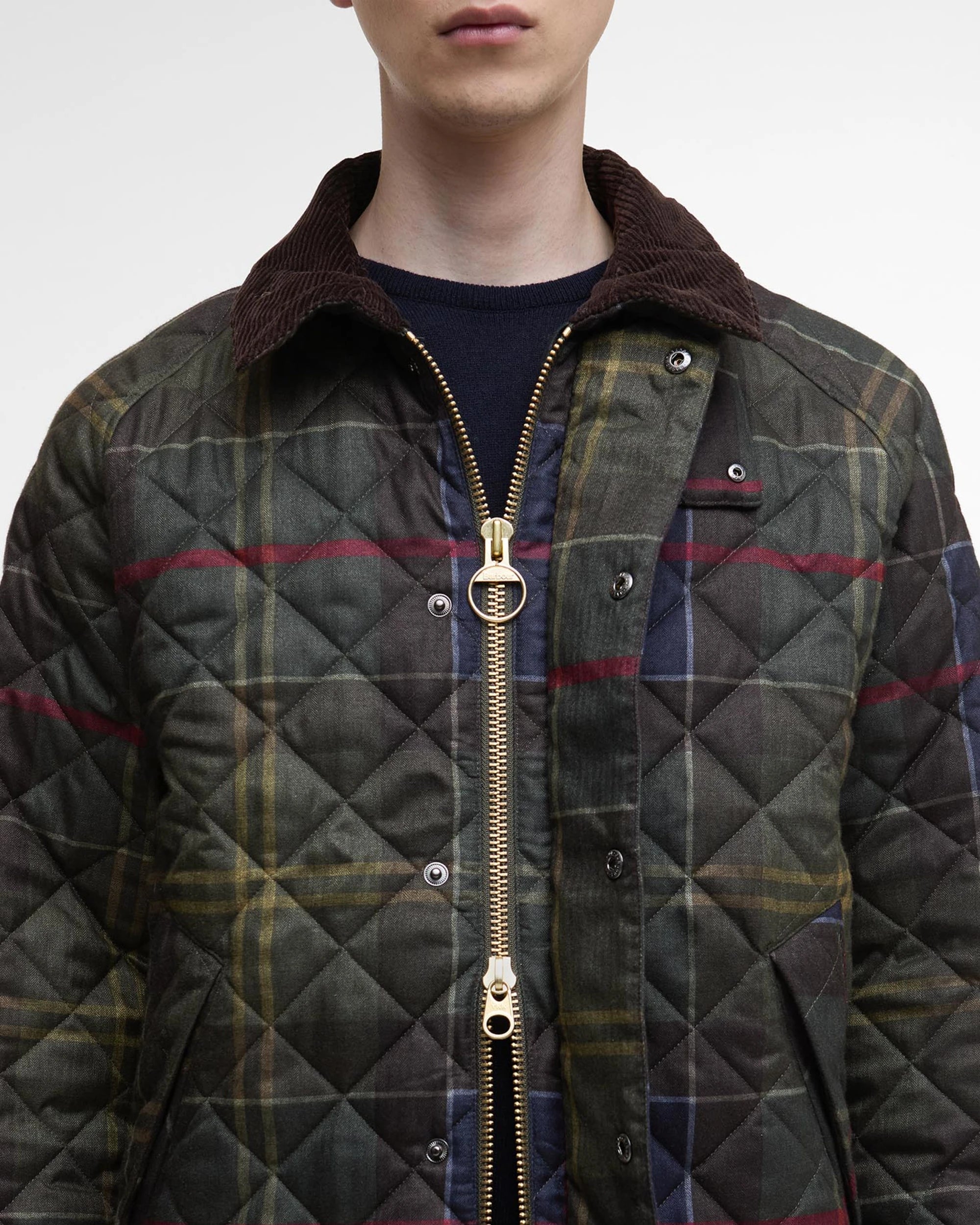 Tartan Transport Quilt Jacket AW25 Barbour - Classic Tartan