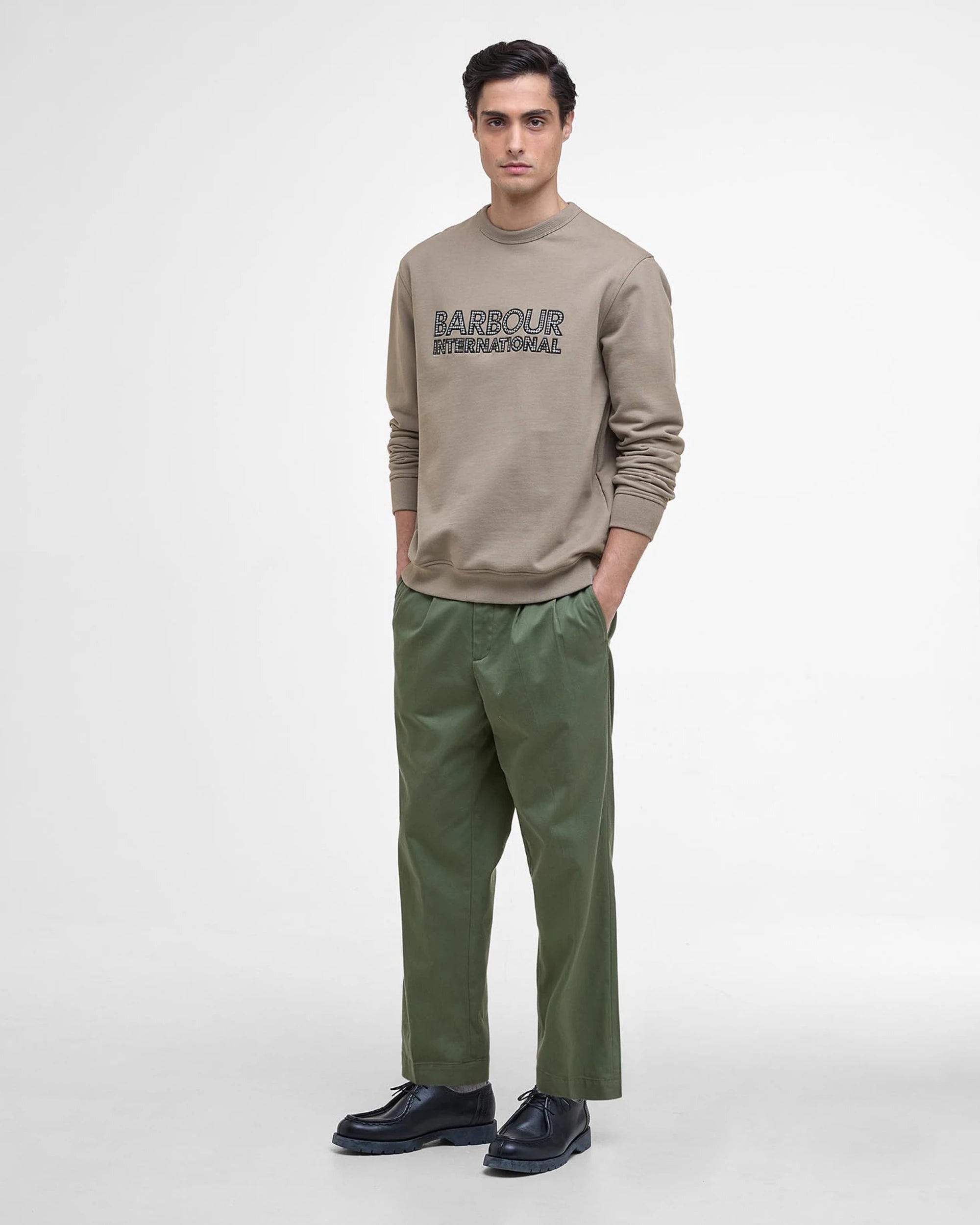 Bertie Blackstreak Logo Sweatshirt AW25 - Brindle