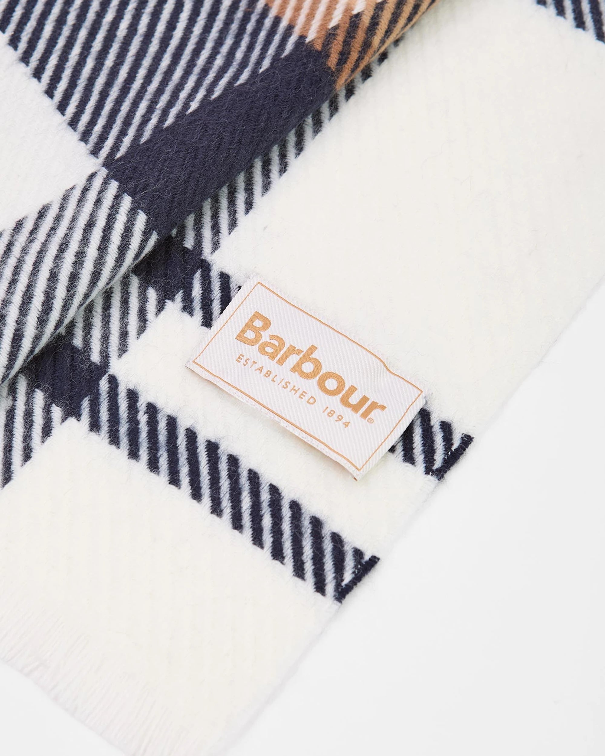 Blair Tartan Scarf AW25 Barbour - Hessian Tartan