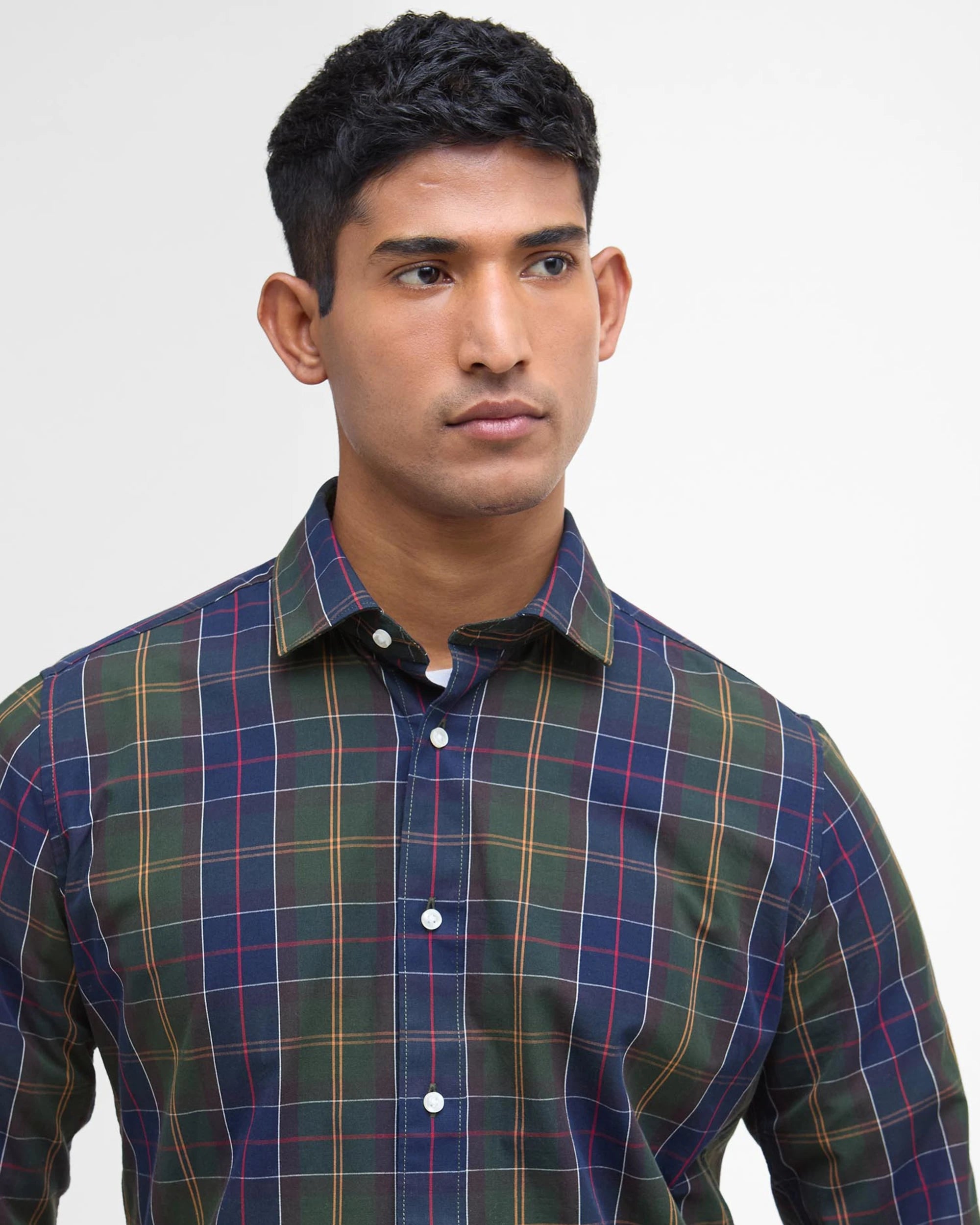 Kenton Checked Tailored Shirt AW25 Barbour - Classic Tartan
