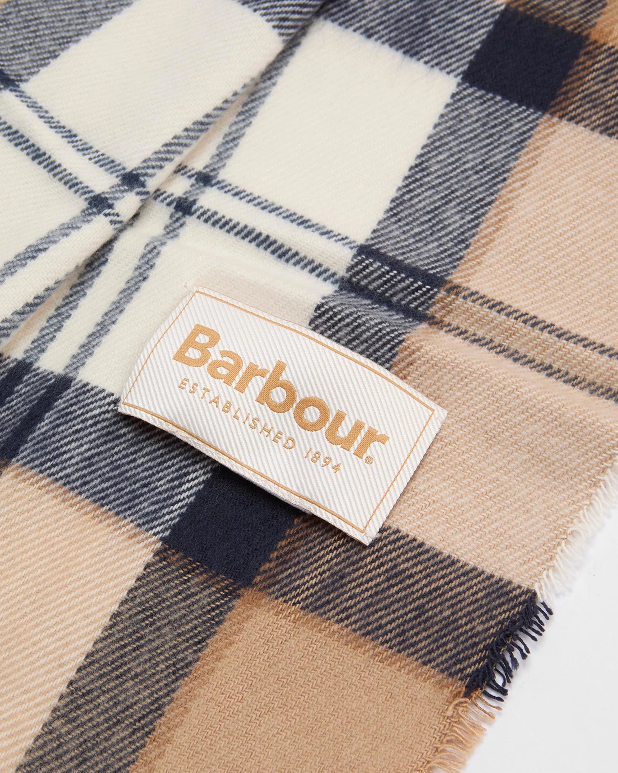 Dover Gift Set Beanie & Hailes Scarf Set AW25 Barbour - Hessian Tartan