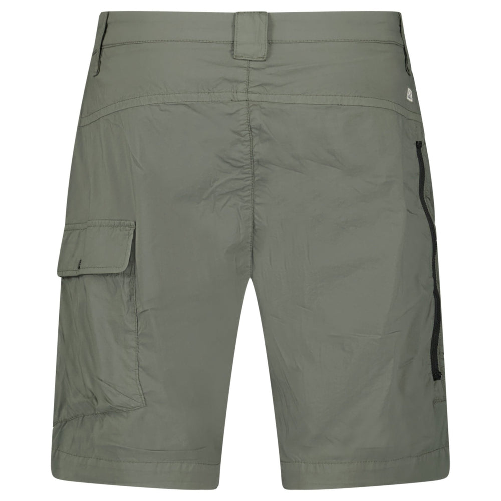 Stretch Sateen Cargo Lens Shorts C.P. Company - Ivy Green