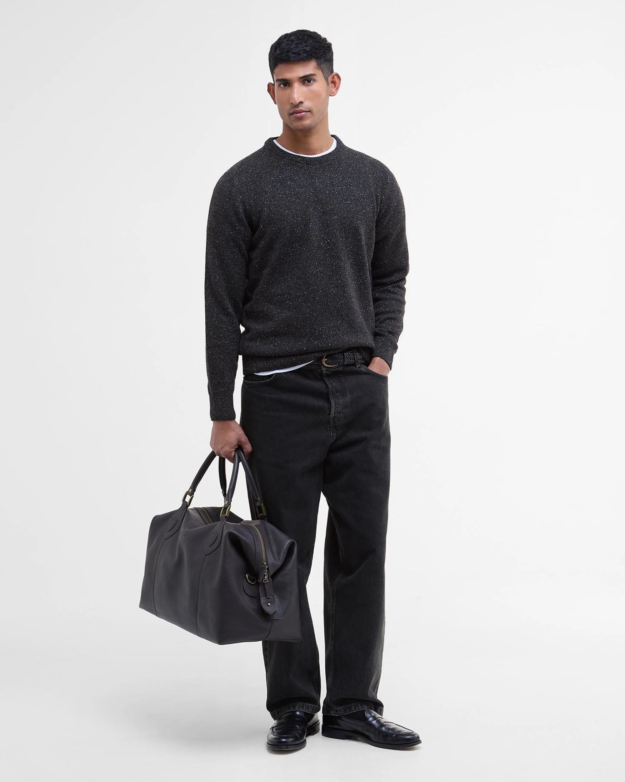 Essential Tisbury Crew AW25 Barbour - Black