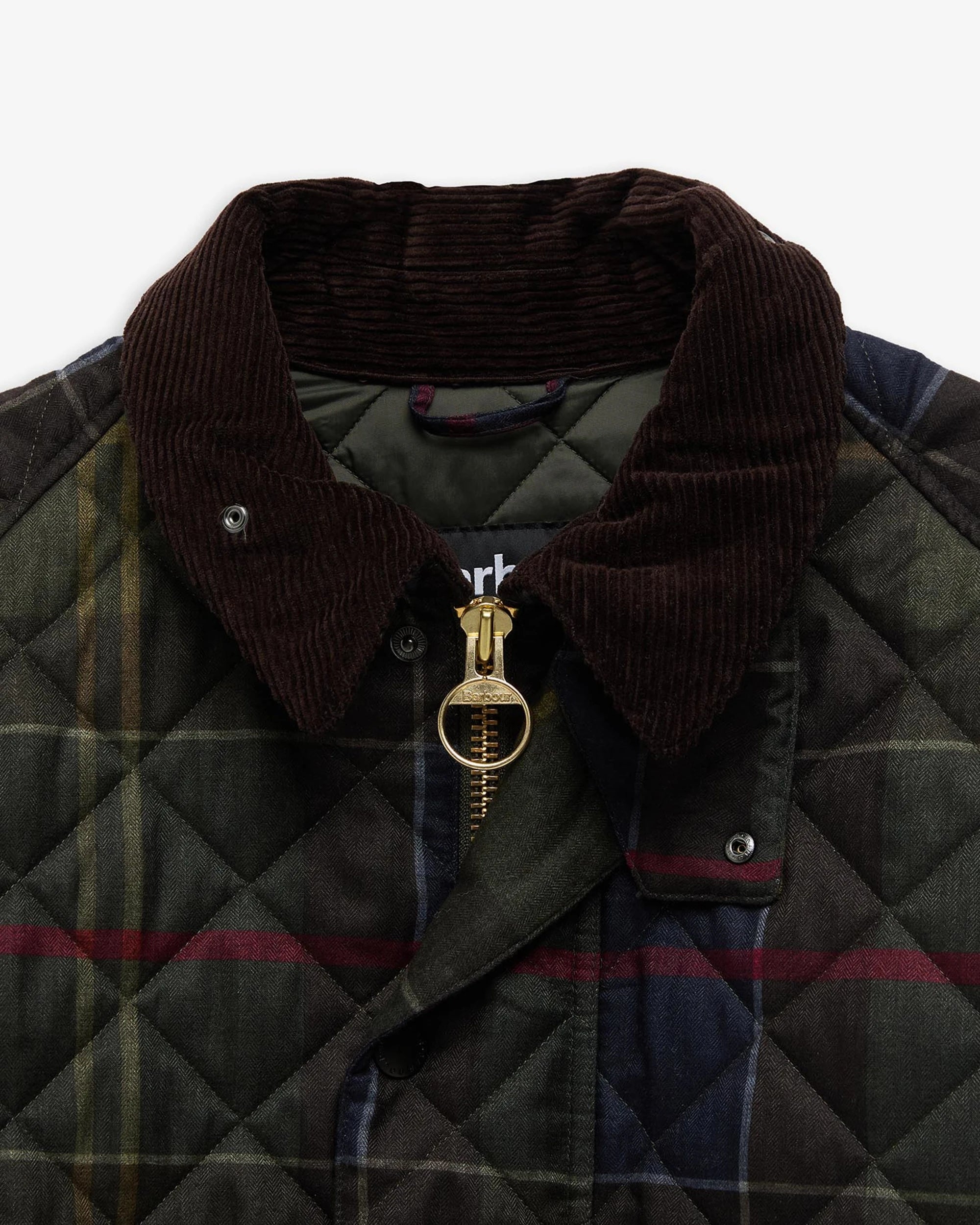 Tartan Transport Quilt Jacket AW25 Barbour - Classic Tartan