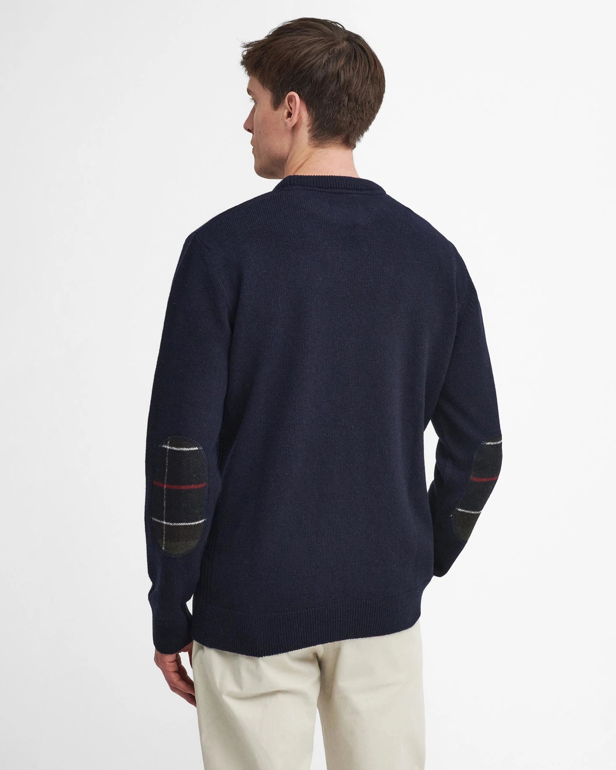 Holden Crew Neck Sweater AW25 Barbour - Navy