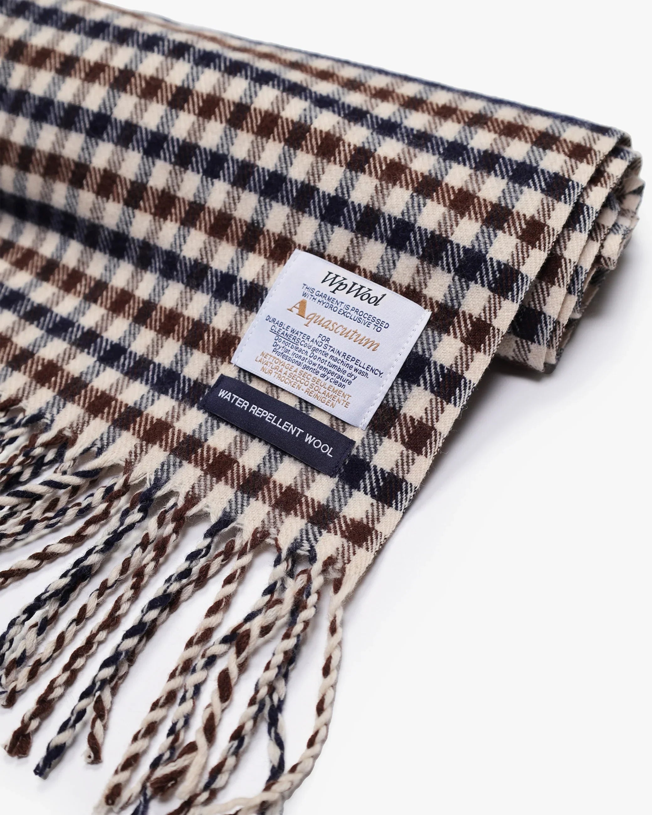 Club Check Scarf Macro Aquascutum AW25 - Club Check
