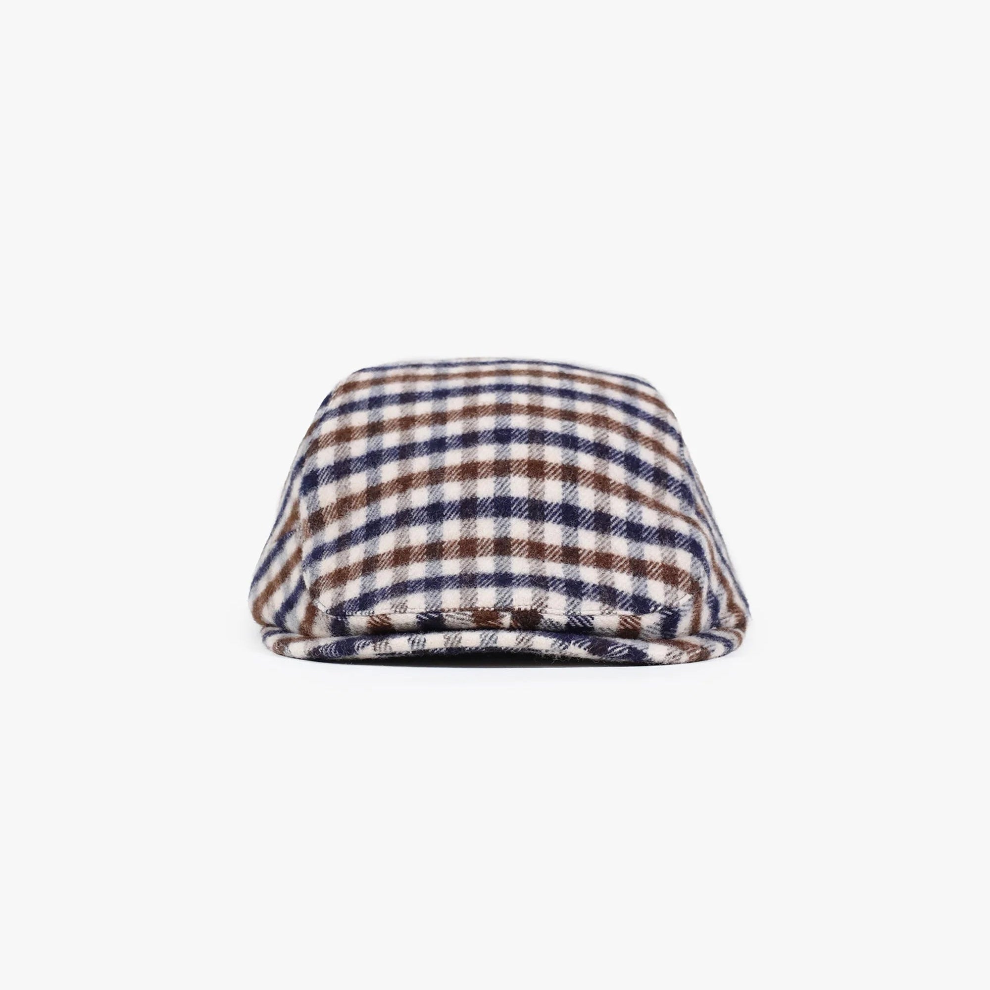 Merino Flat Cap Aquascutum AW25 - Club Check