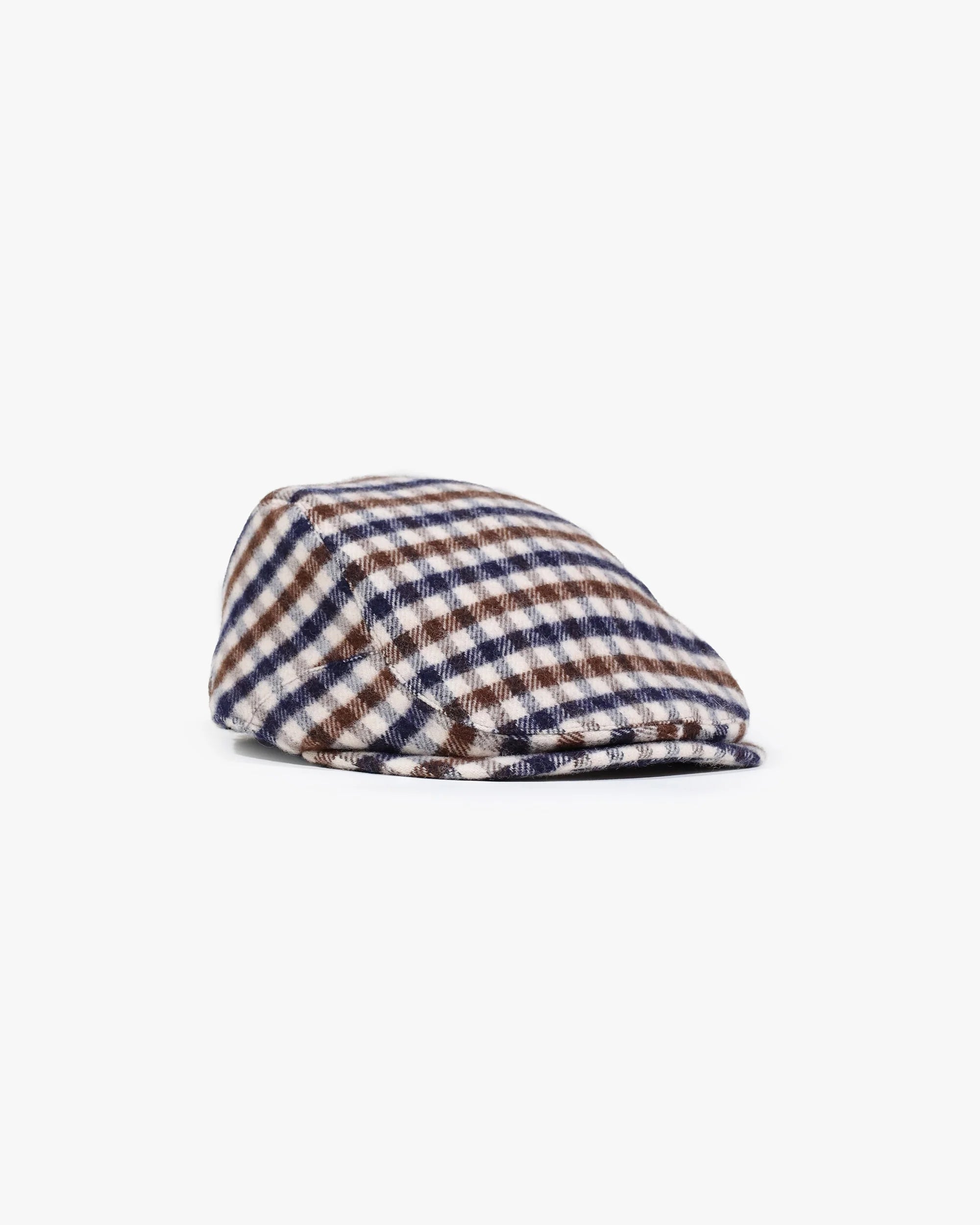Merino Flat Cap Aquascutum AW25 - Club Check