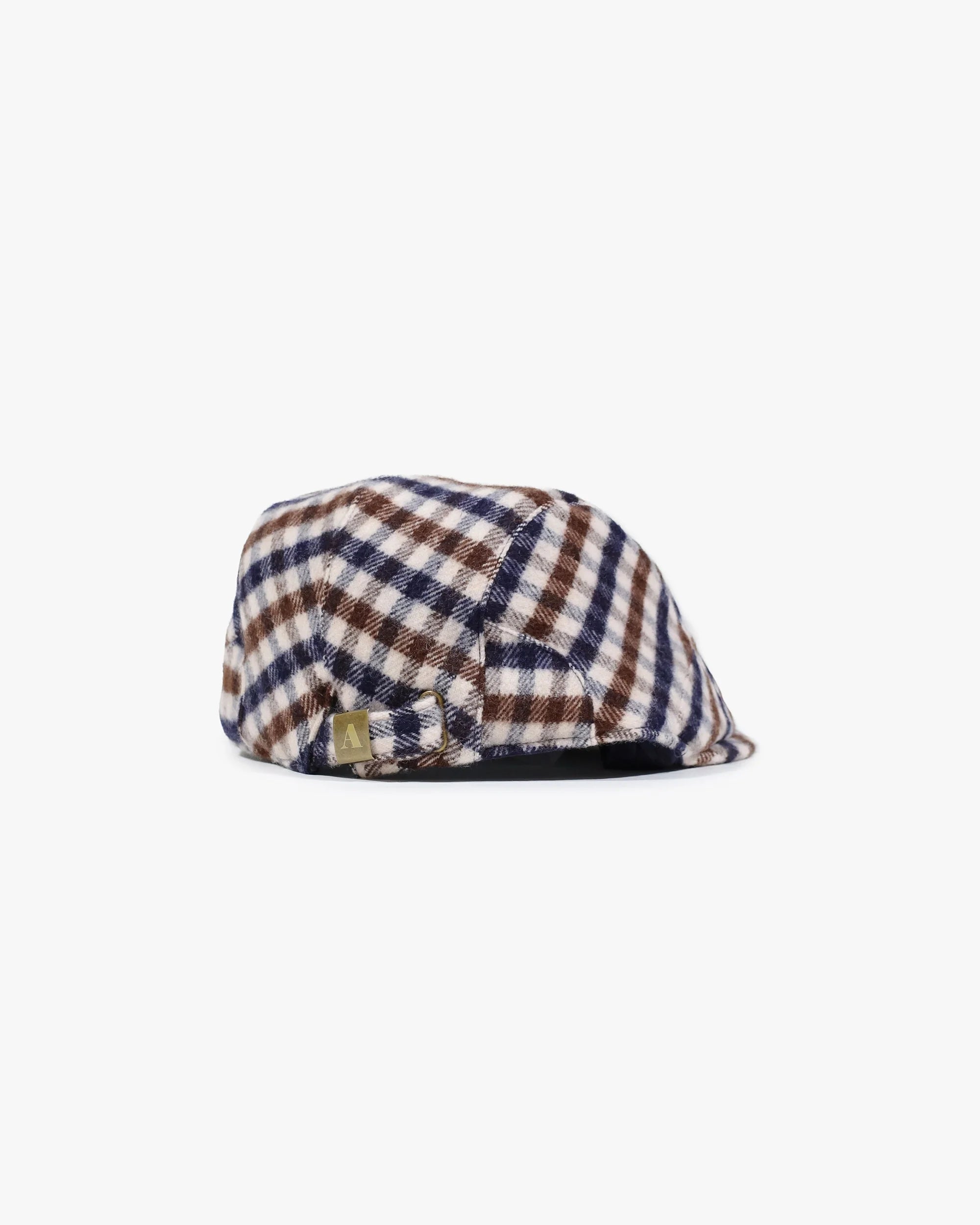 Merino Flat Cap Aquascutum AW25 - Club Check