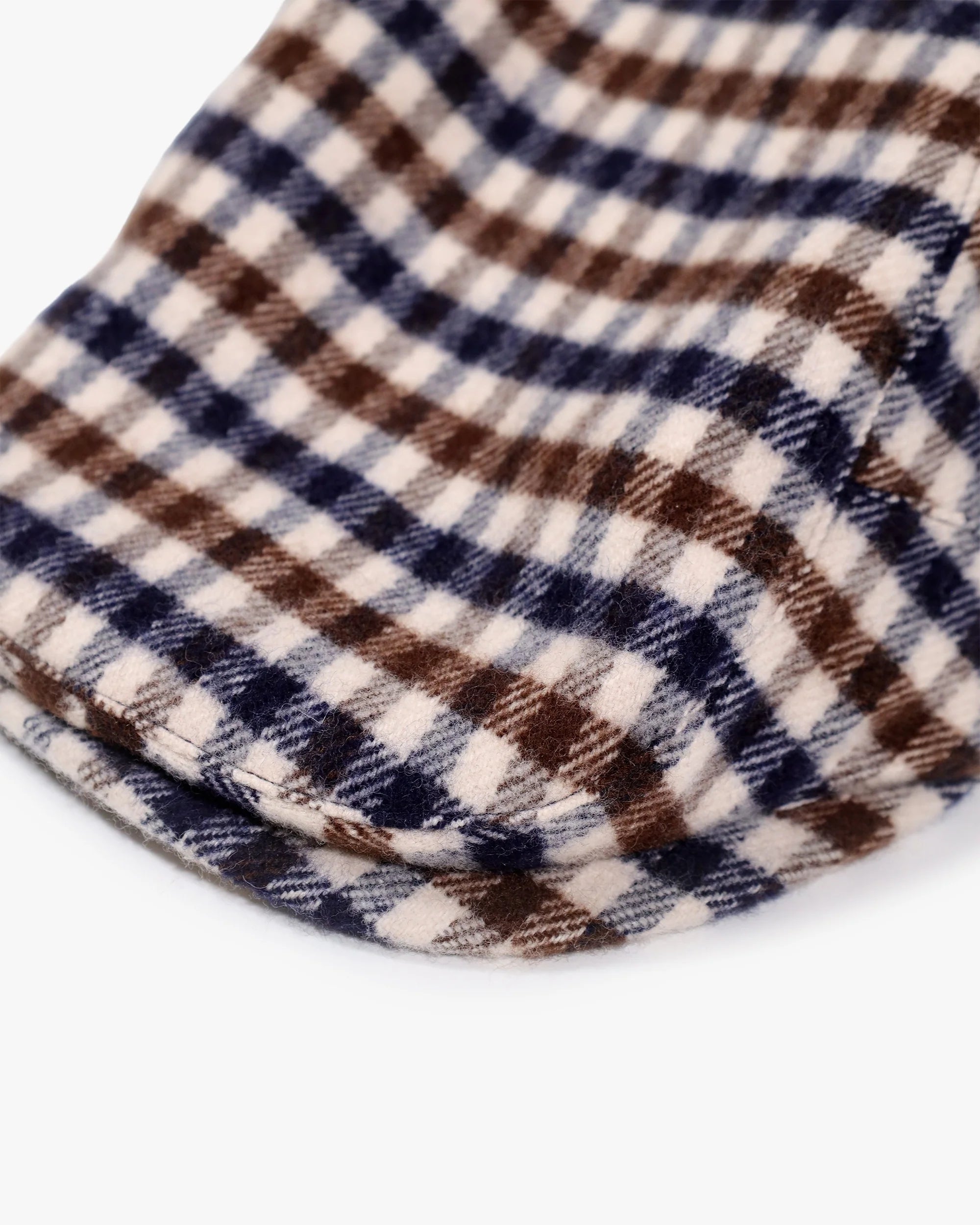 Merino Flat Cap Aquascutum AW25 - Club Check