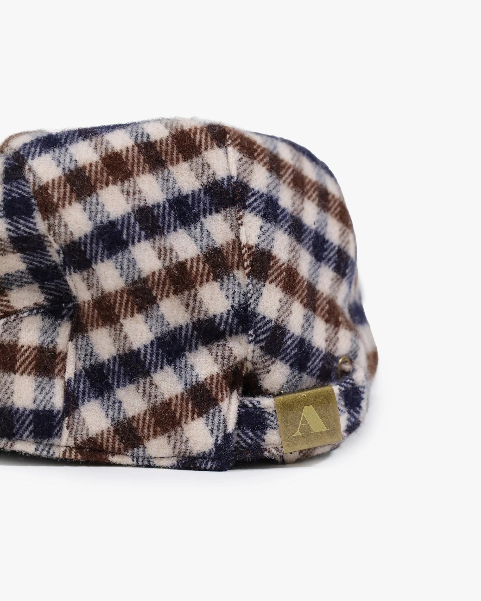 Merino Flat Cap Aquascutum AW25 - Club Check