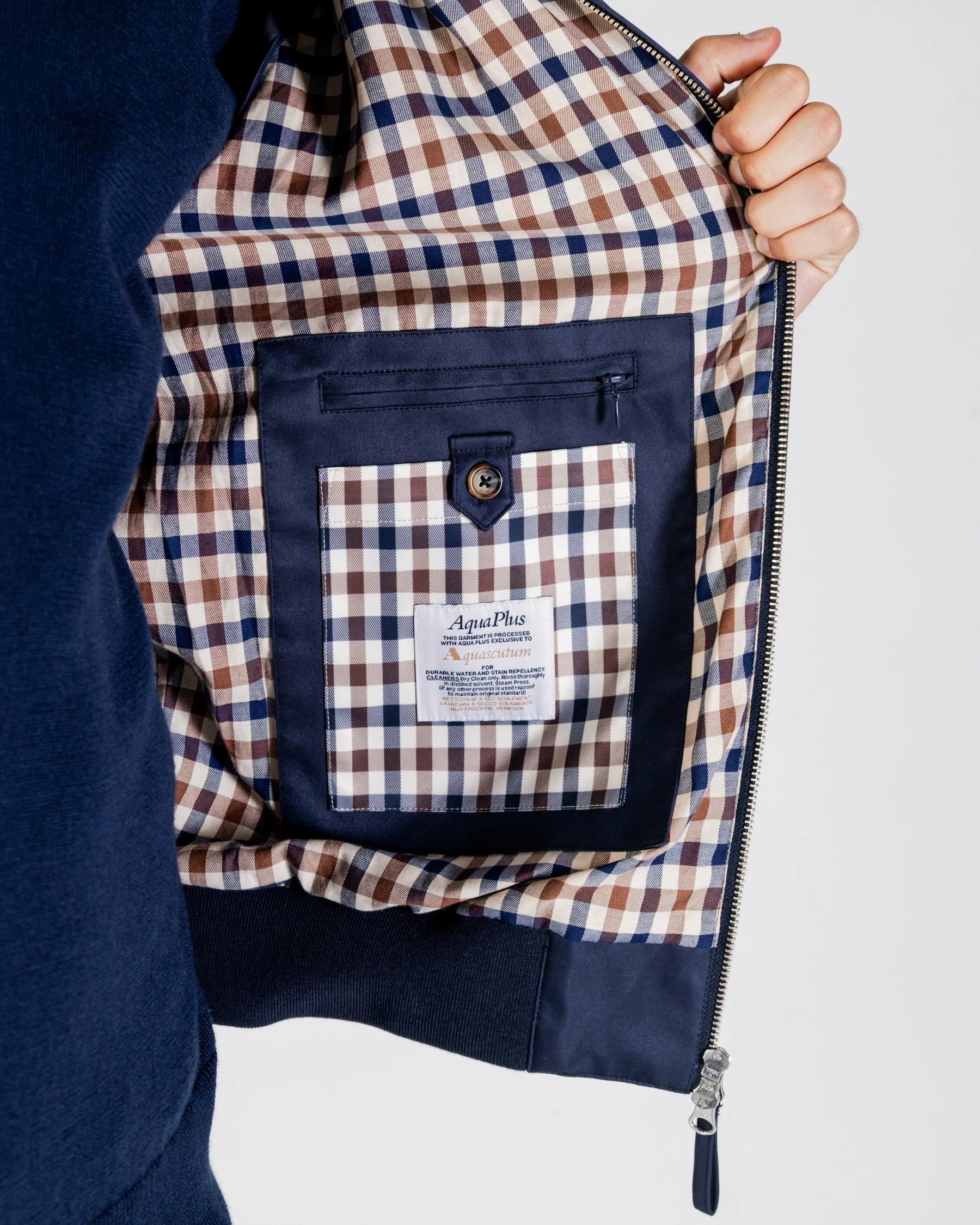 Archival Harrington Aquascutum AW25 - Navy
