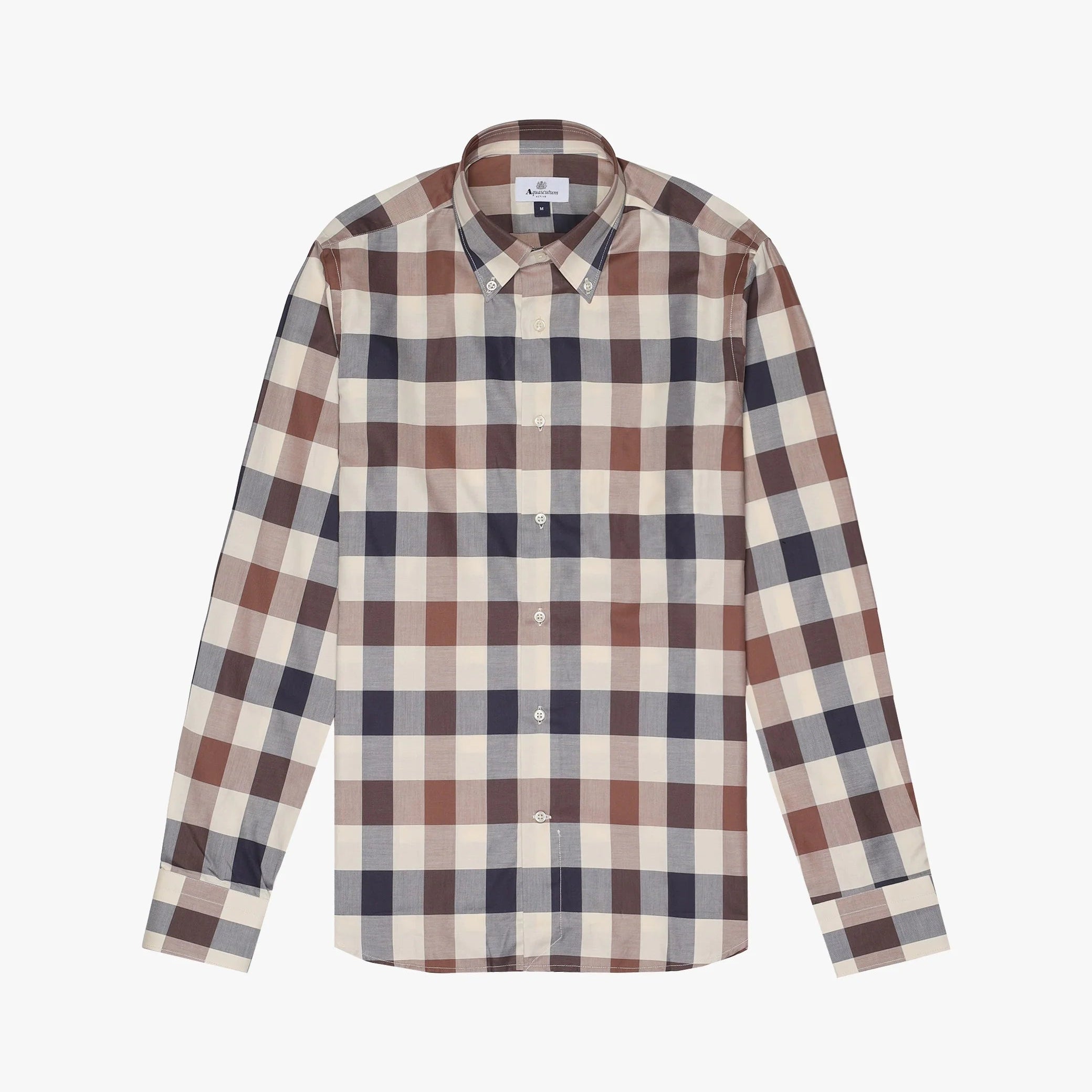 Macro Iconic Shirt Aquascutum AW25 - Club Check