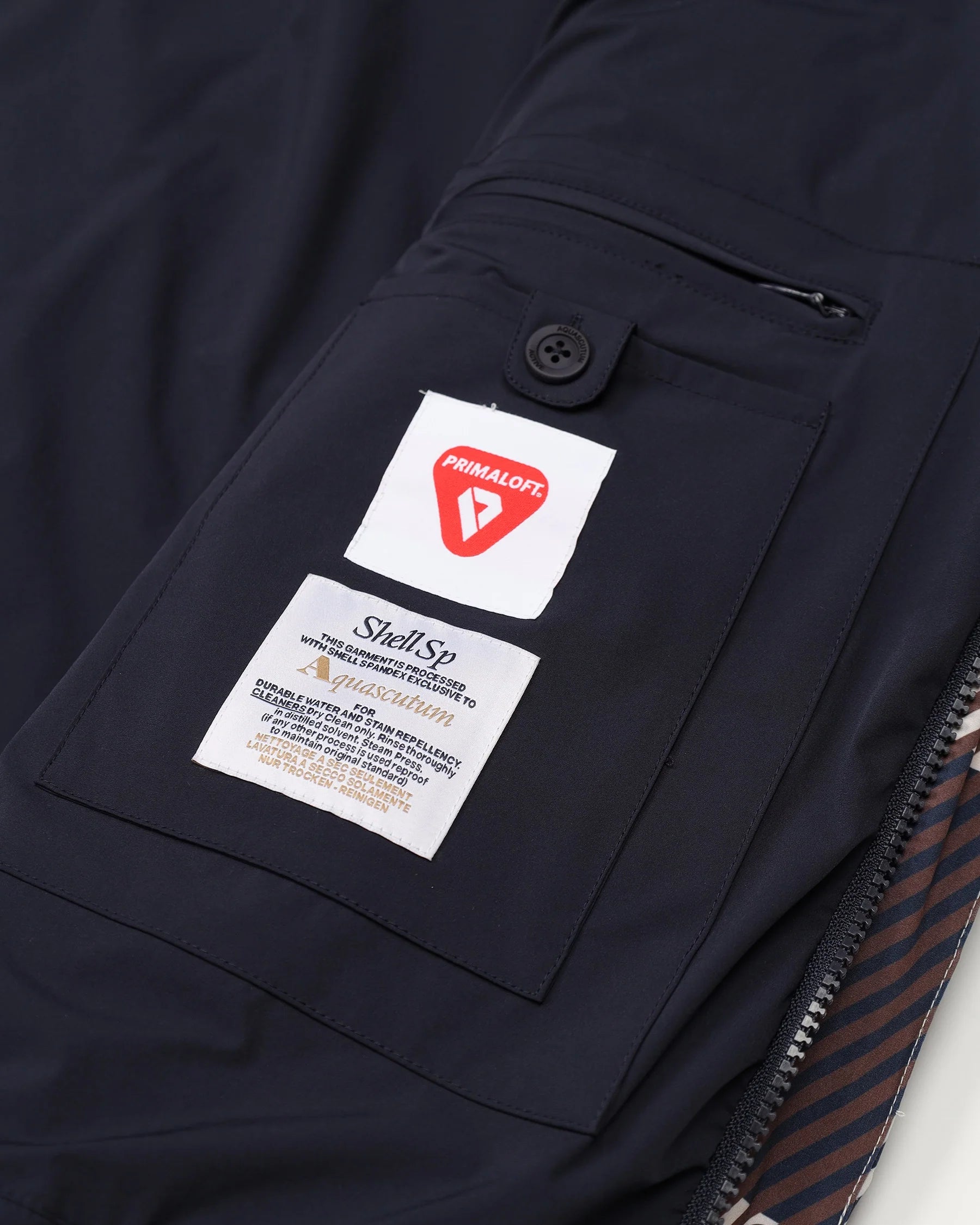 SP Puffer Jacket Aquascutum AW25 - Jumbo Check