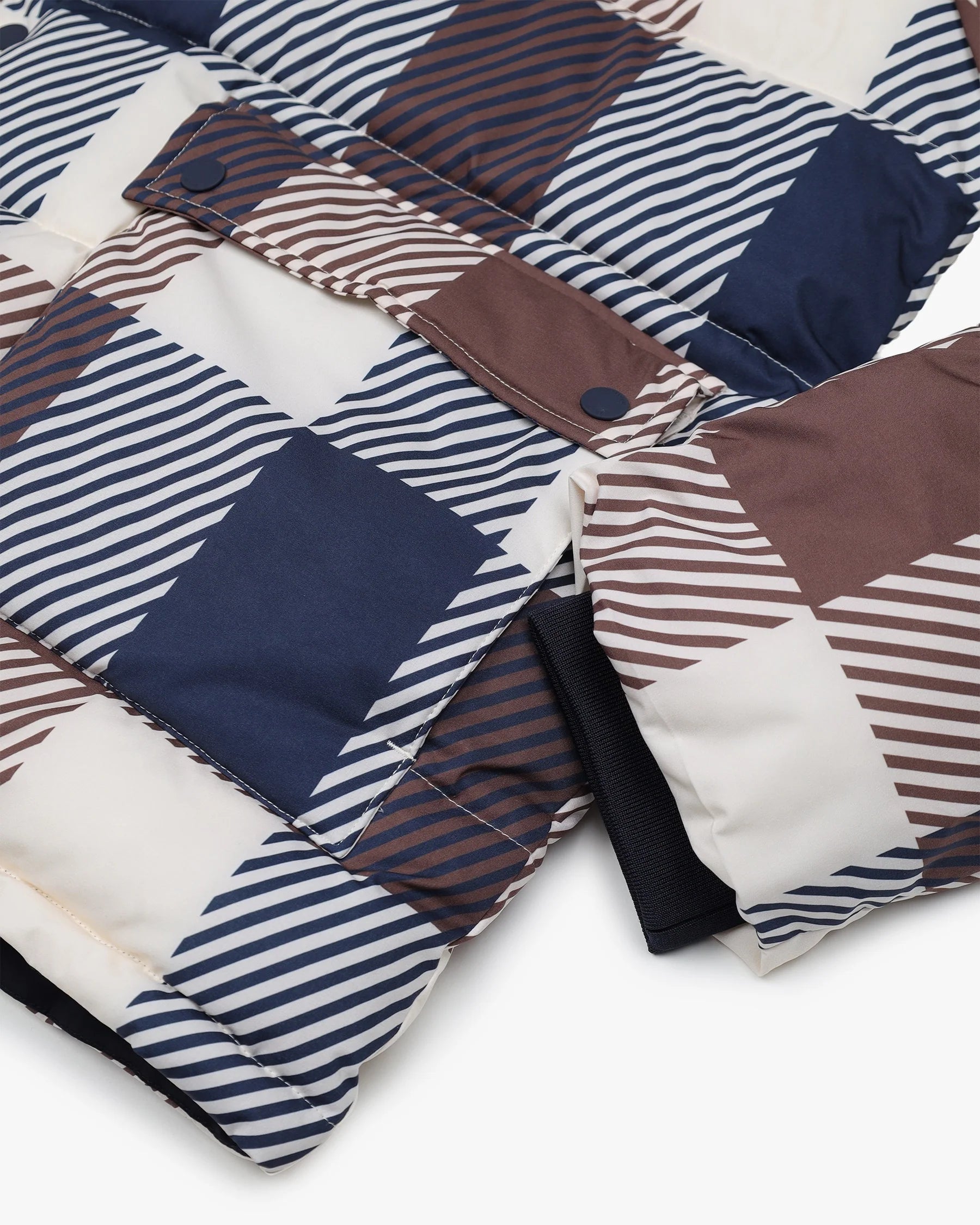 SP Puffer Jacket Aquascutum AW25 - Jumbo Check