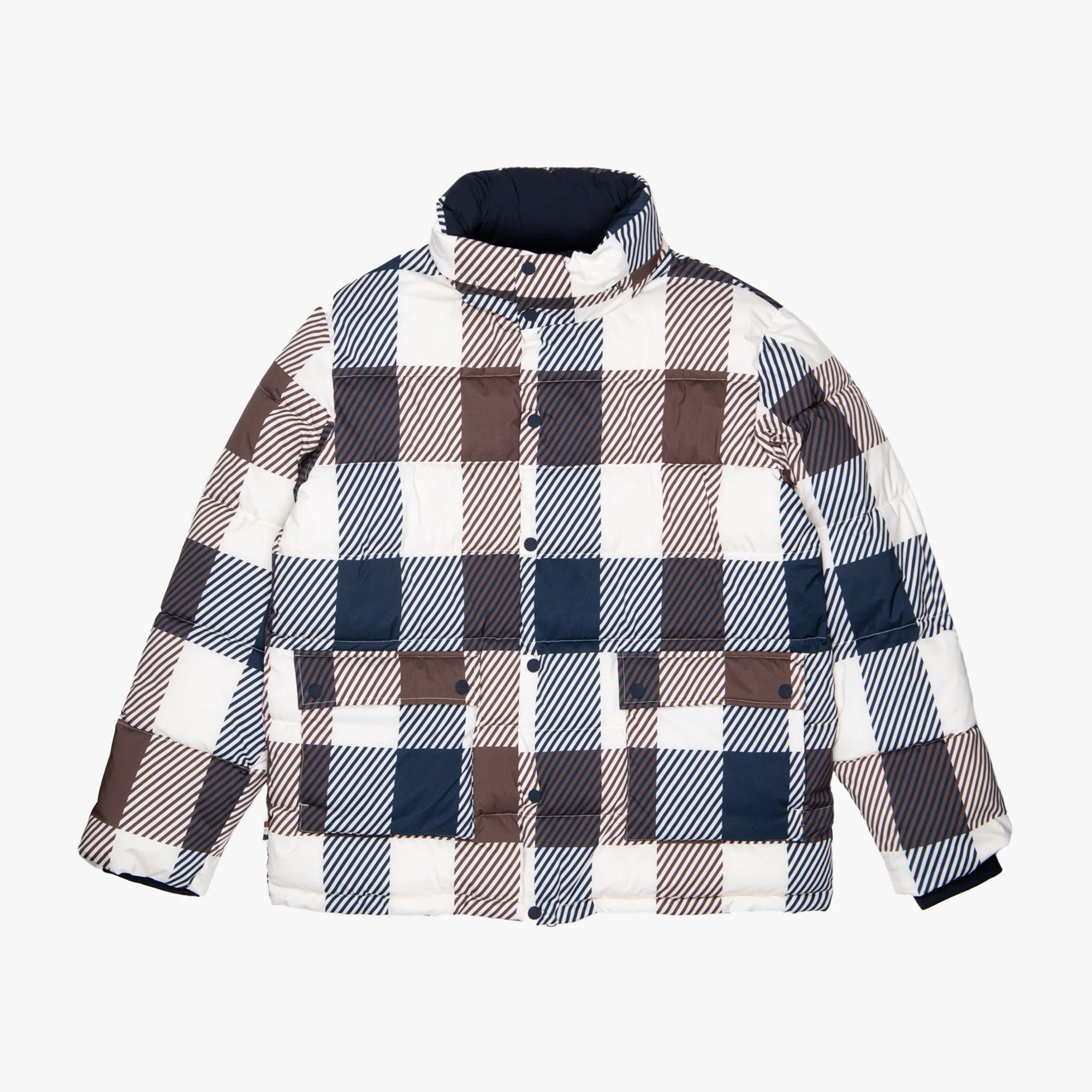 SP Puffer Jacket Aquascutum AW25 - Jumbo Check